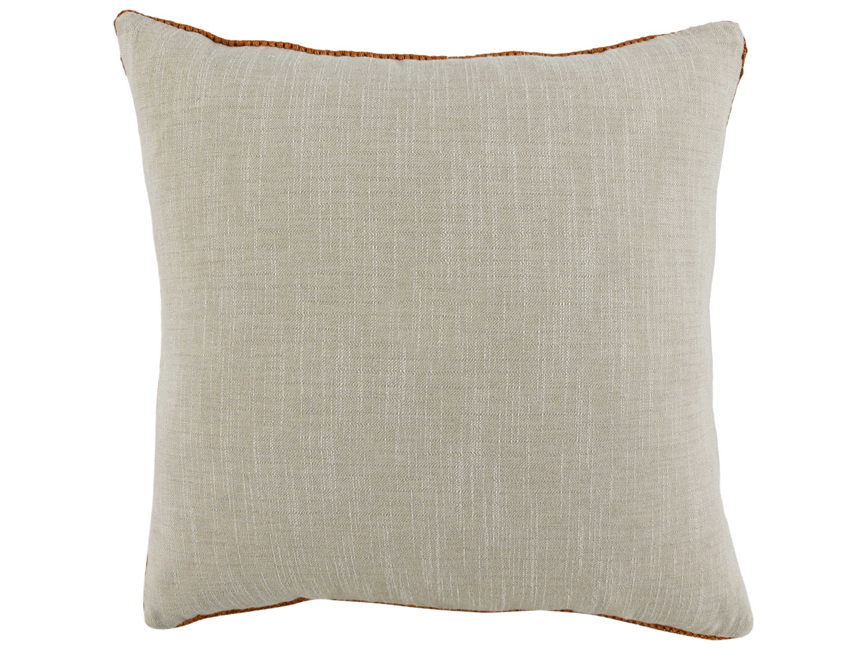 Villa by Classic Home Marcie Saffron Throw Pillow