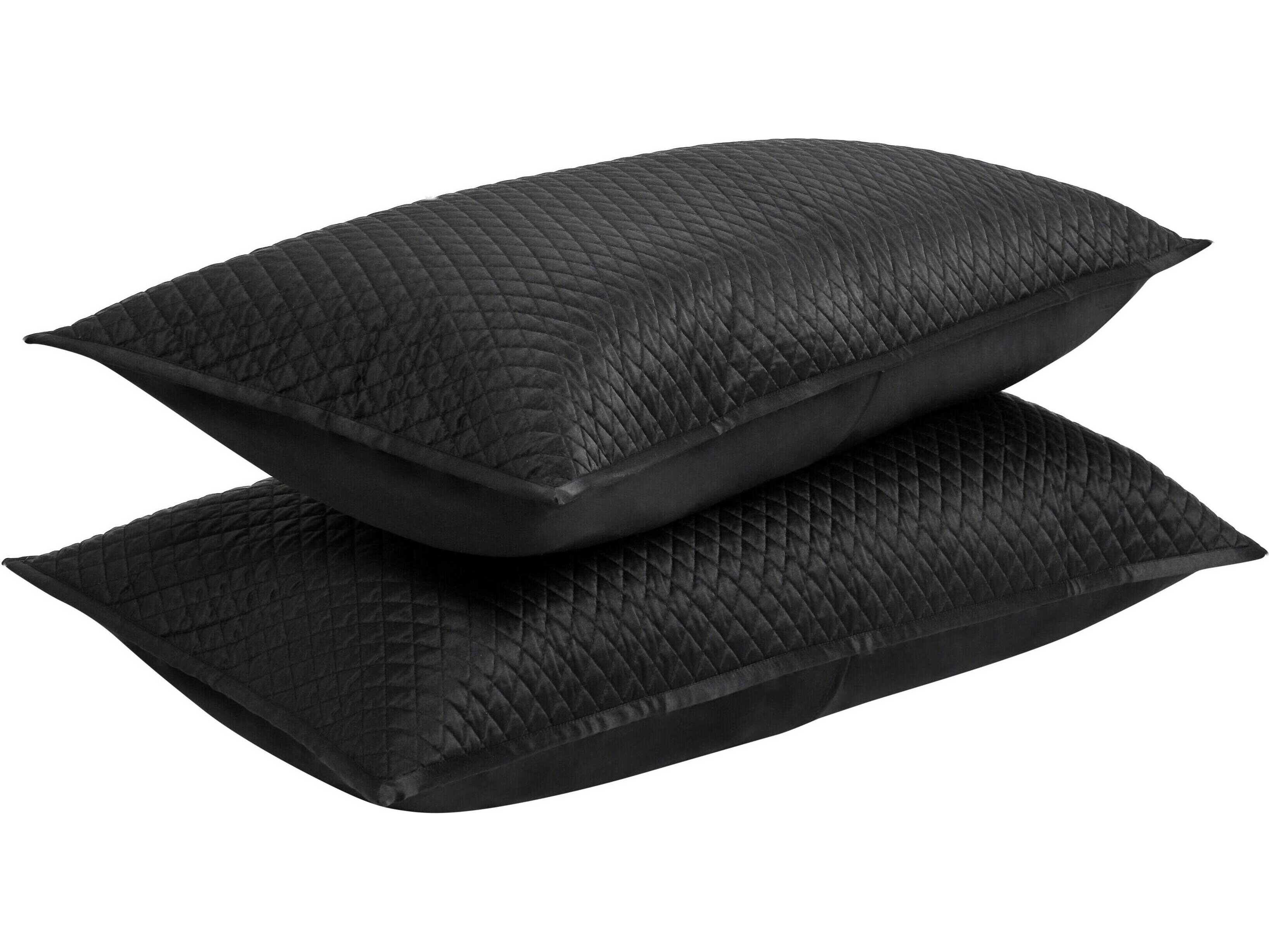 Villa by Classic Home Winthrop Black King Sham