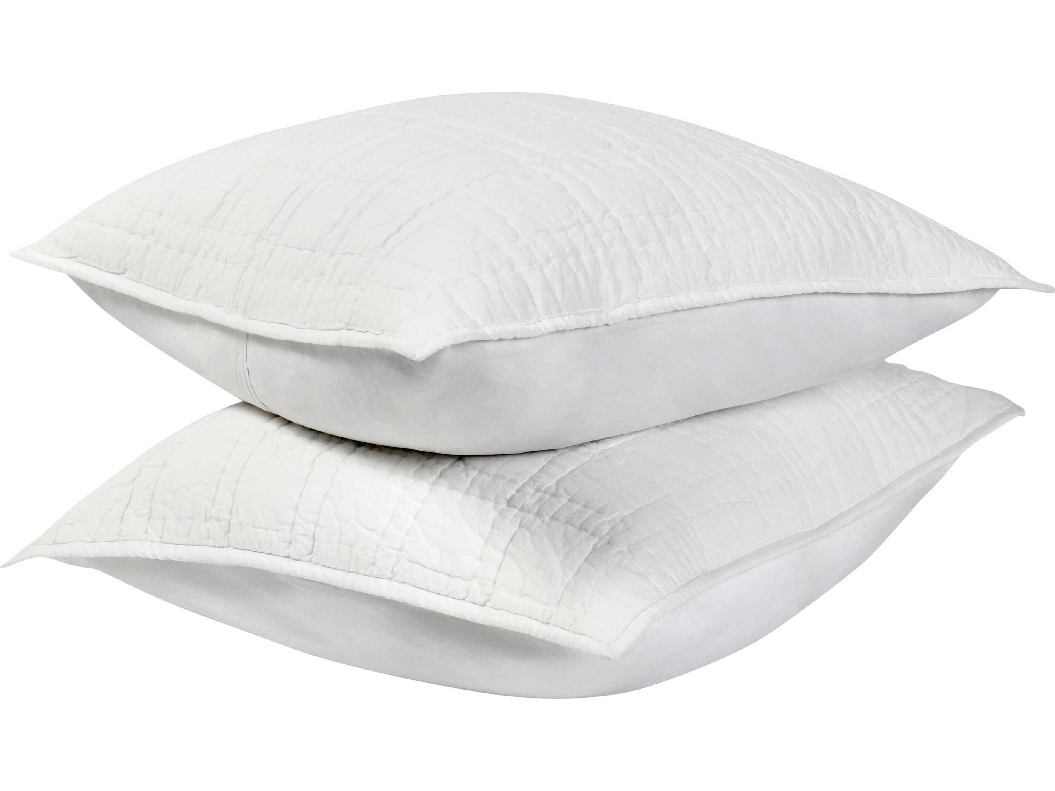 Villa by Classic Home Hailee White Euro Sham