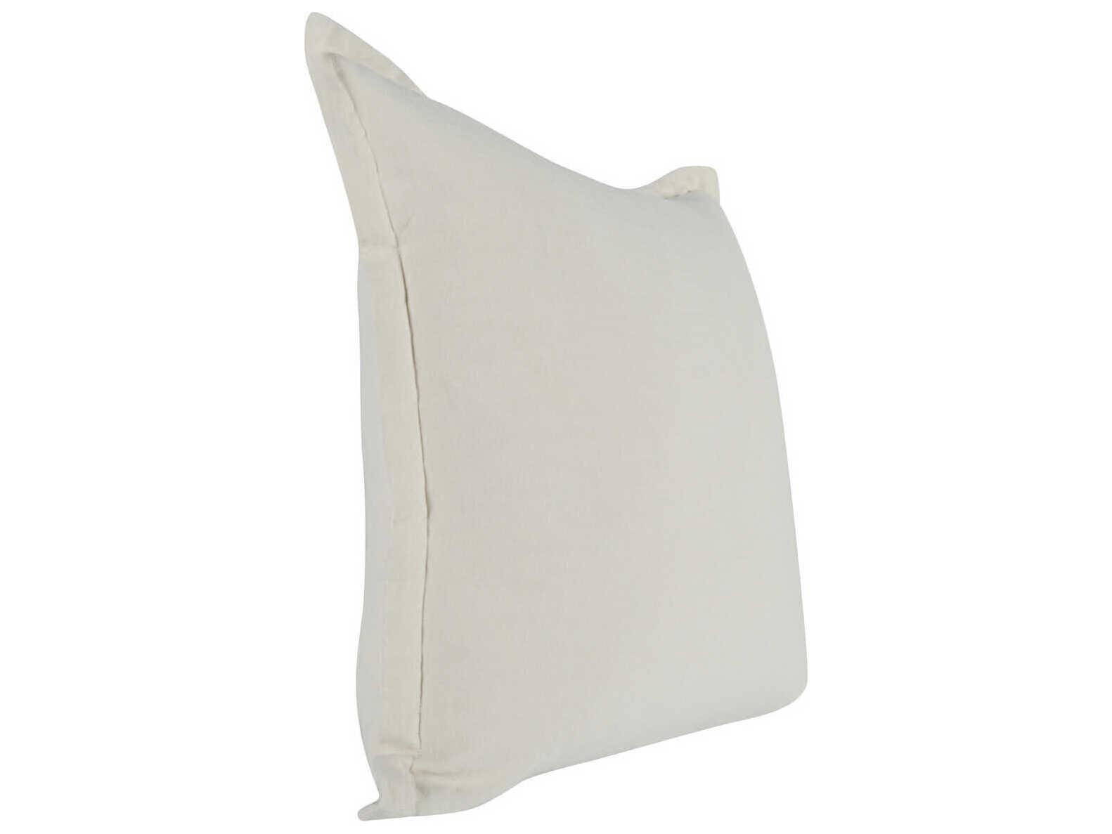 Villa by Classic Home Amy Ivory Throw Pillow
