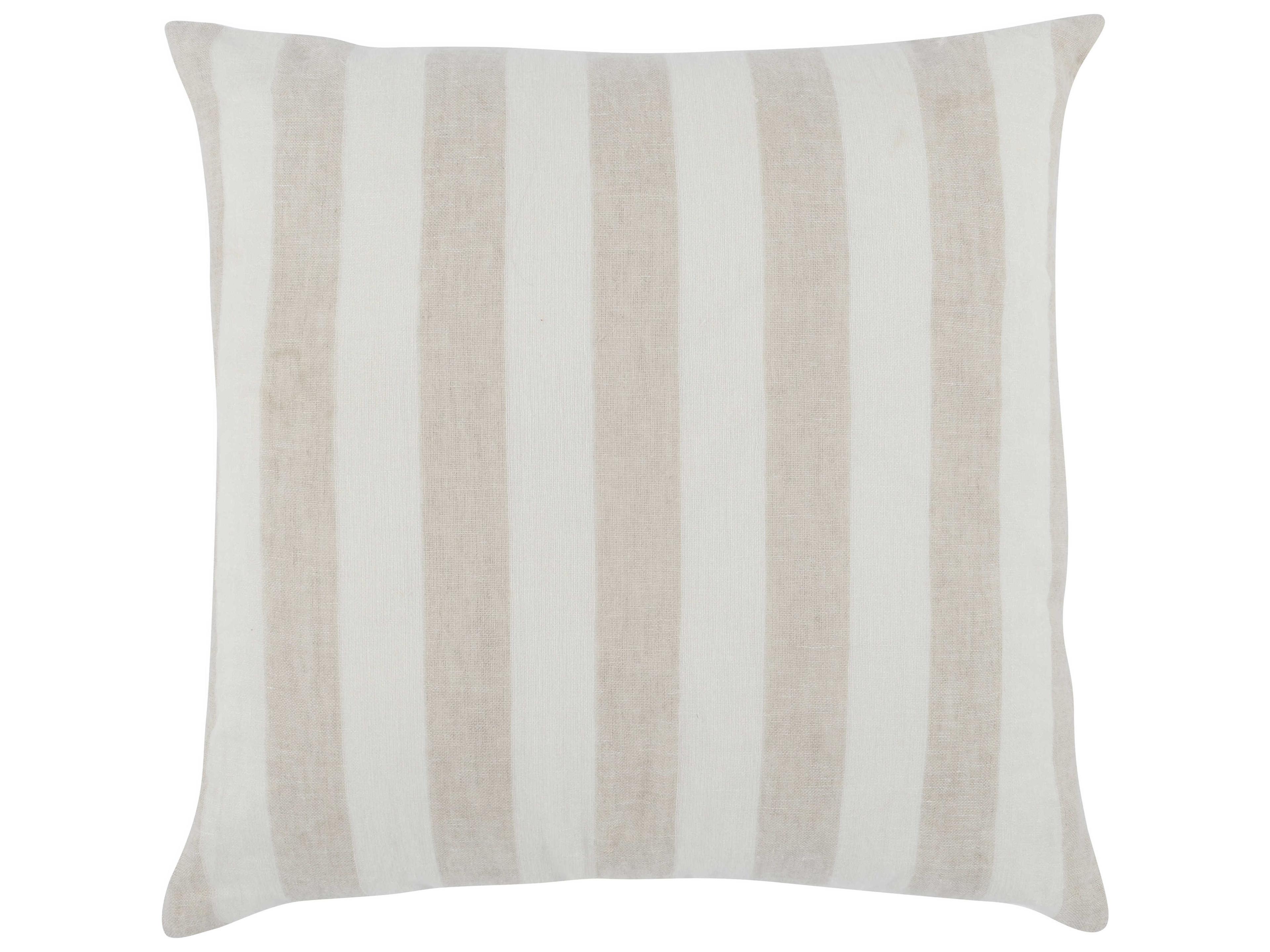 Villa by Classic Home Atty Ivory Natural Throw Pillow
