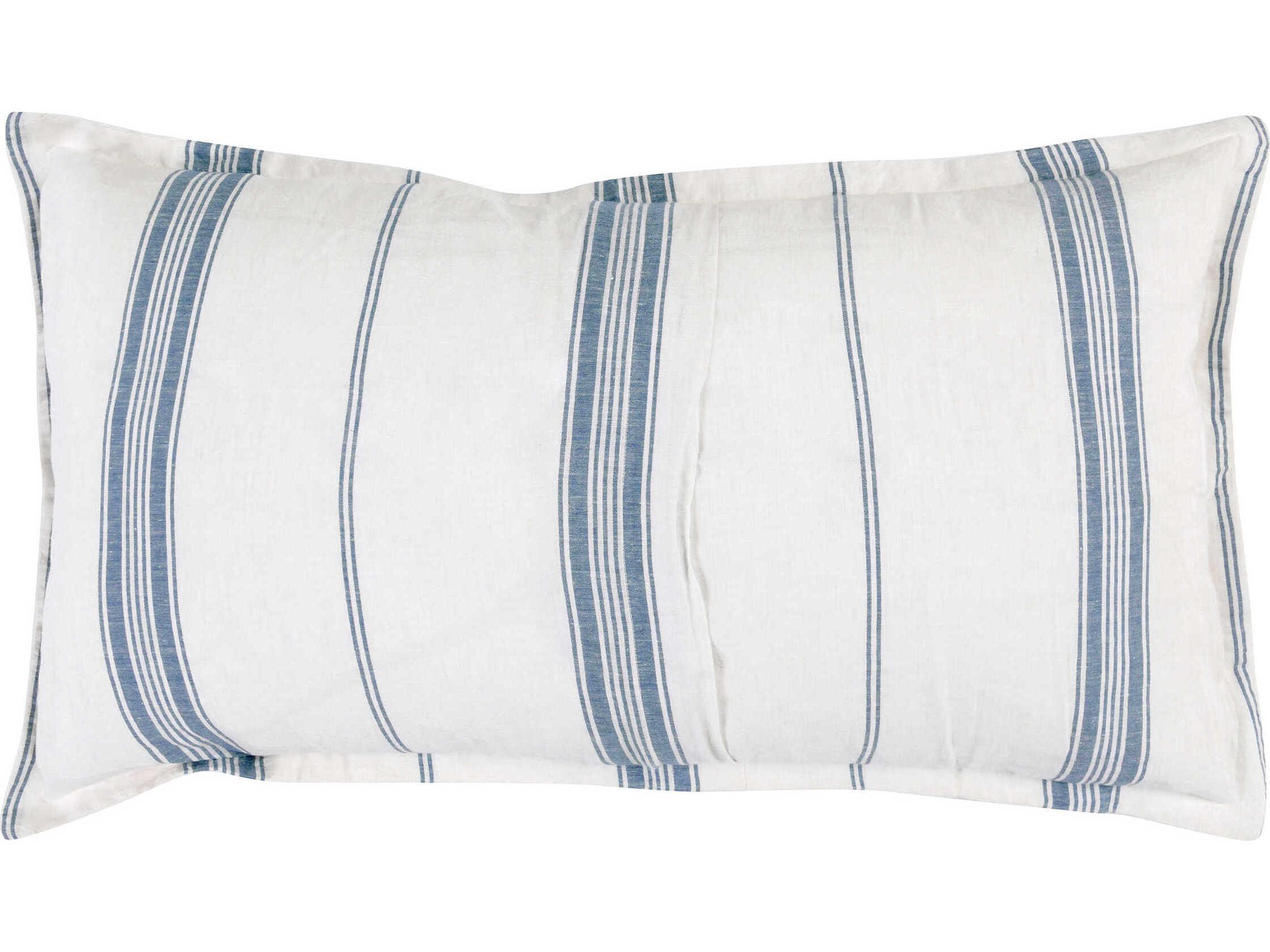 Villa by Classic Home Jayson Blue Stripe King Sham