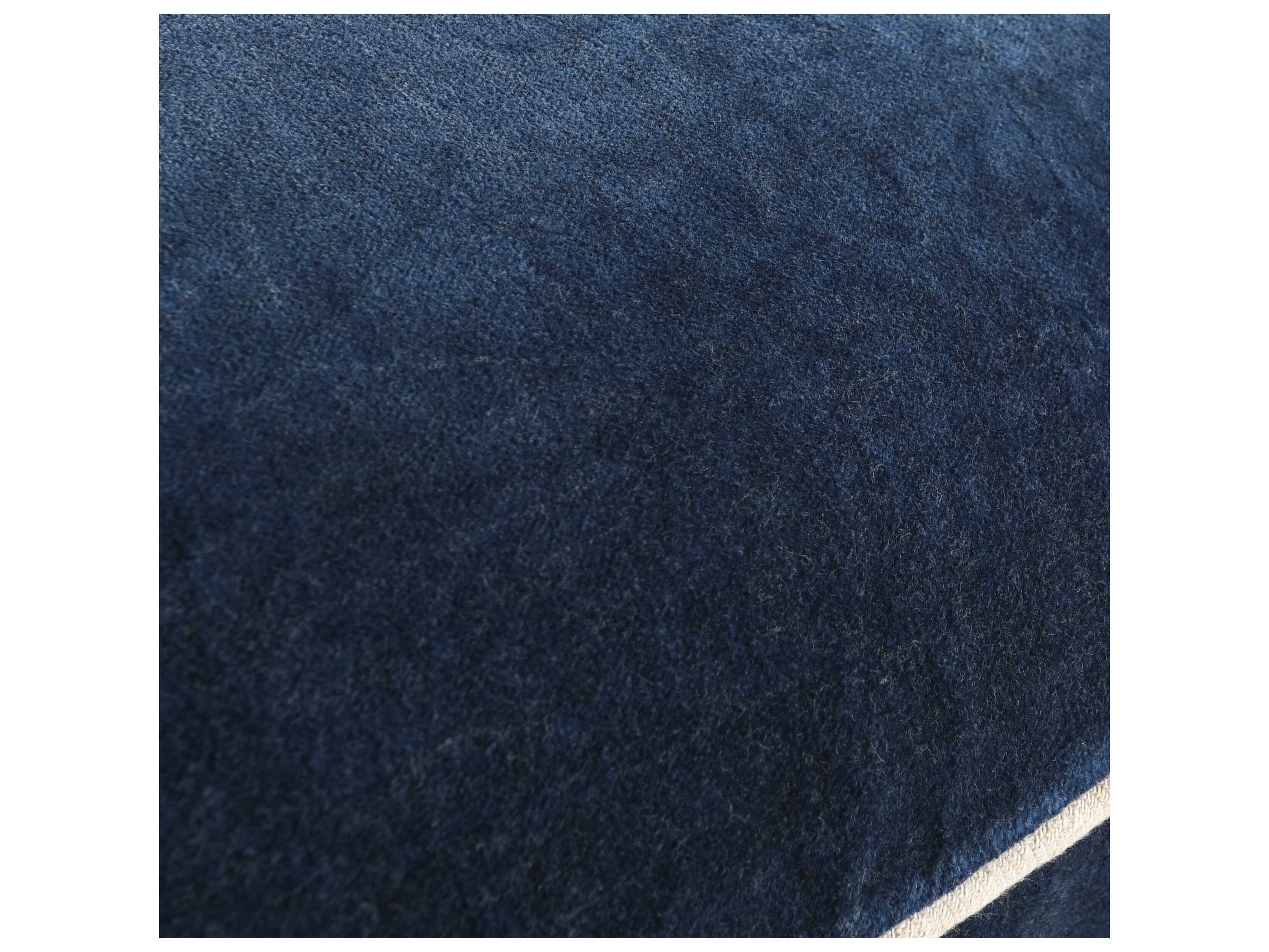 Villa by Classic Home Harriet Navy Throw Pillow