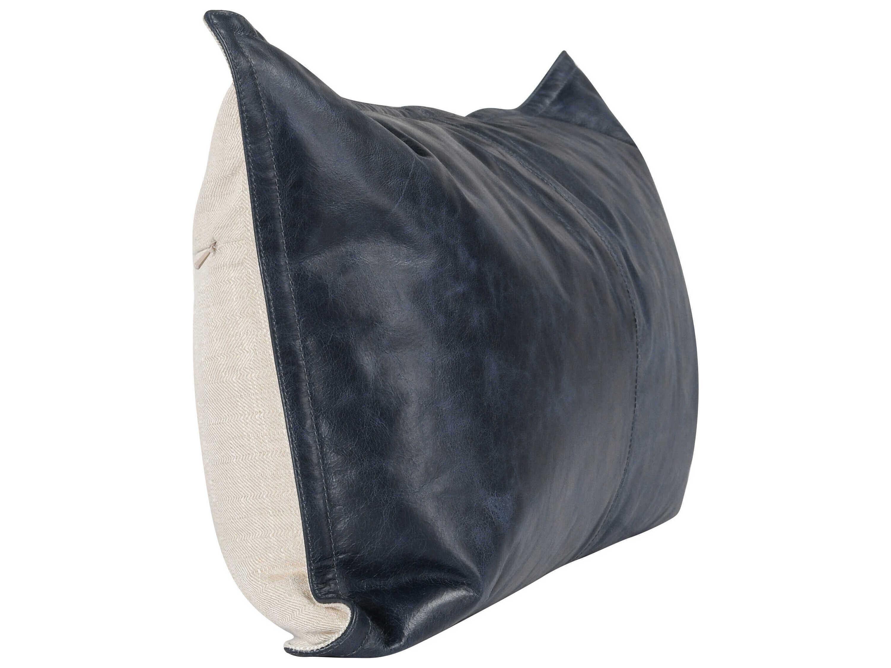 Villa by Classic Home Cheyenne Nightfall Blue Throw Pillow