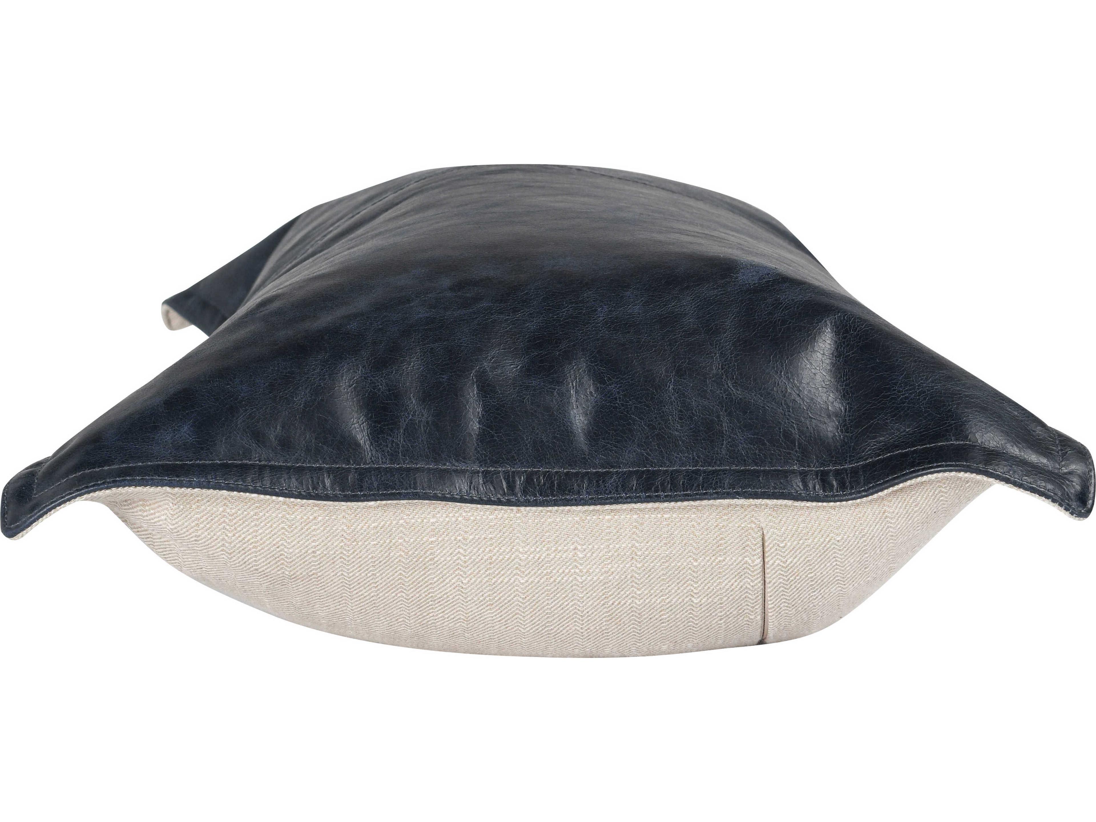 Villa by Classic Home Cheyenne Nightfall Blue Throw Pillow