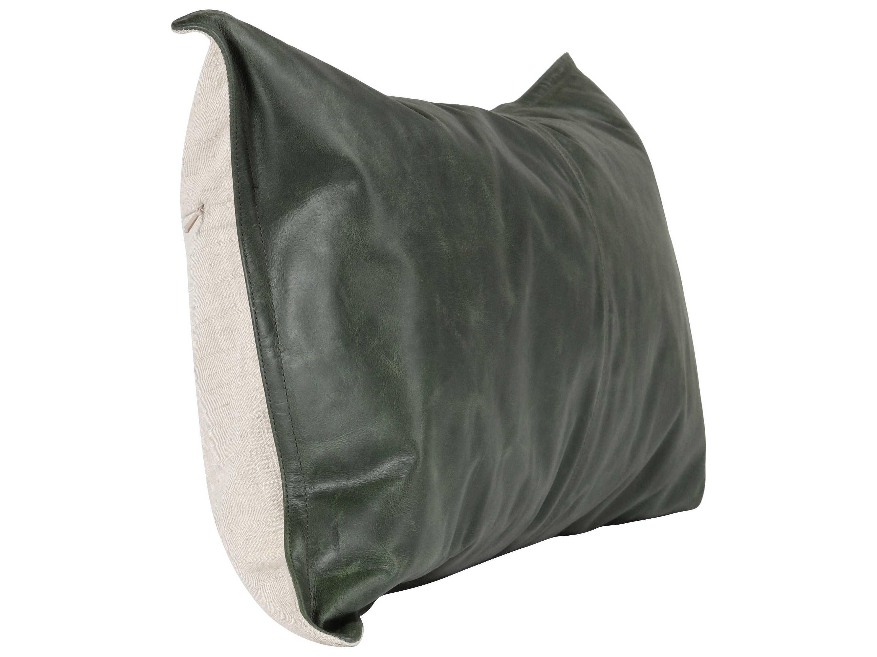 Villa by Classic Home Cheyenne Forest Green Throw Pillow