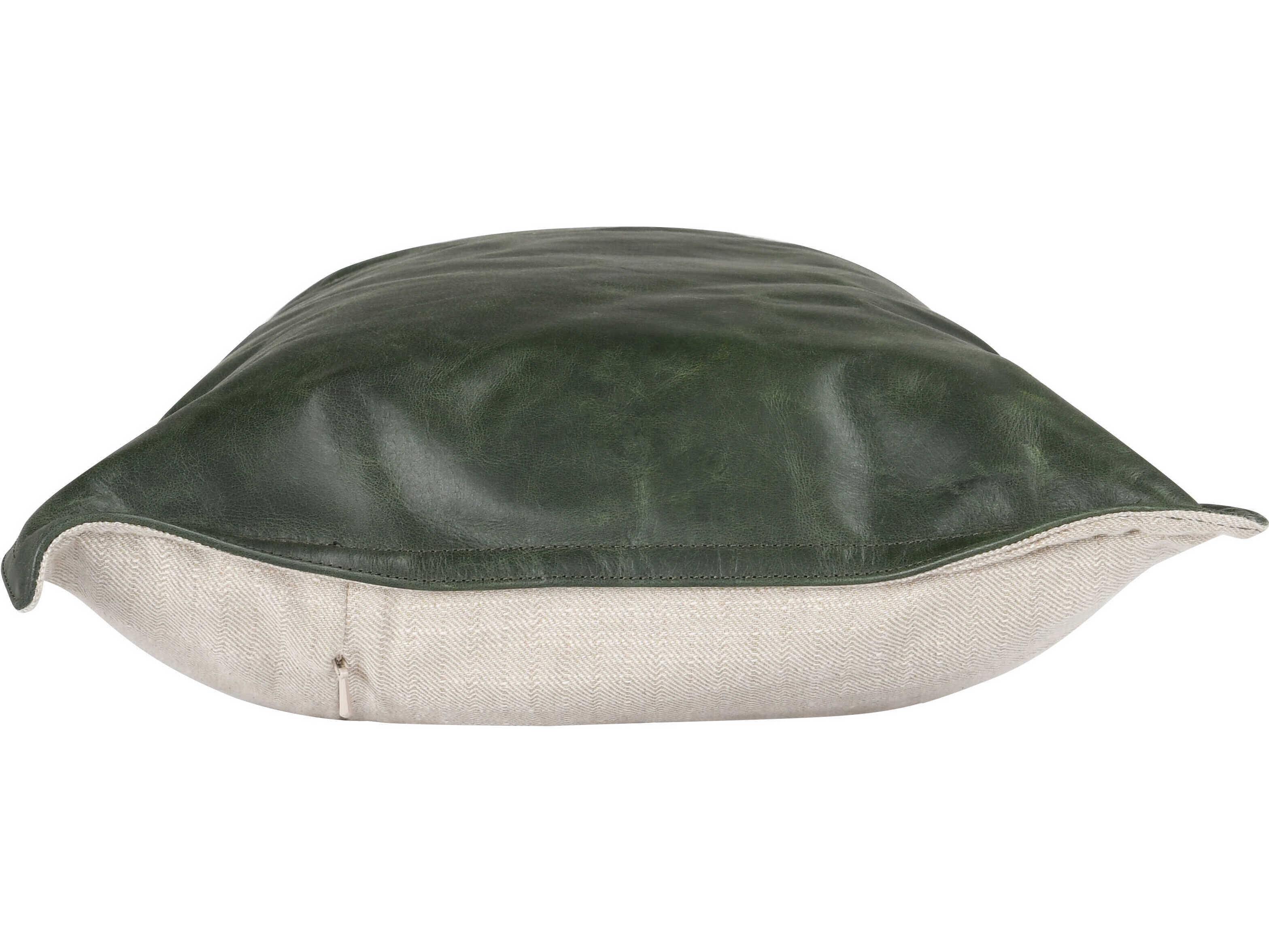 Villa by Classic Home Cheyenne Forest Green Throw Pillow