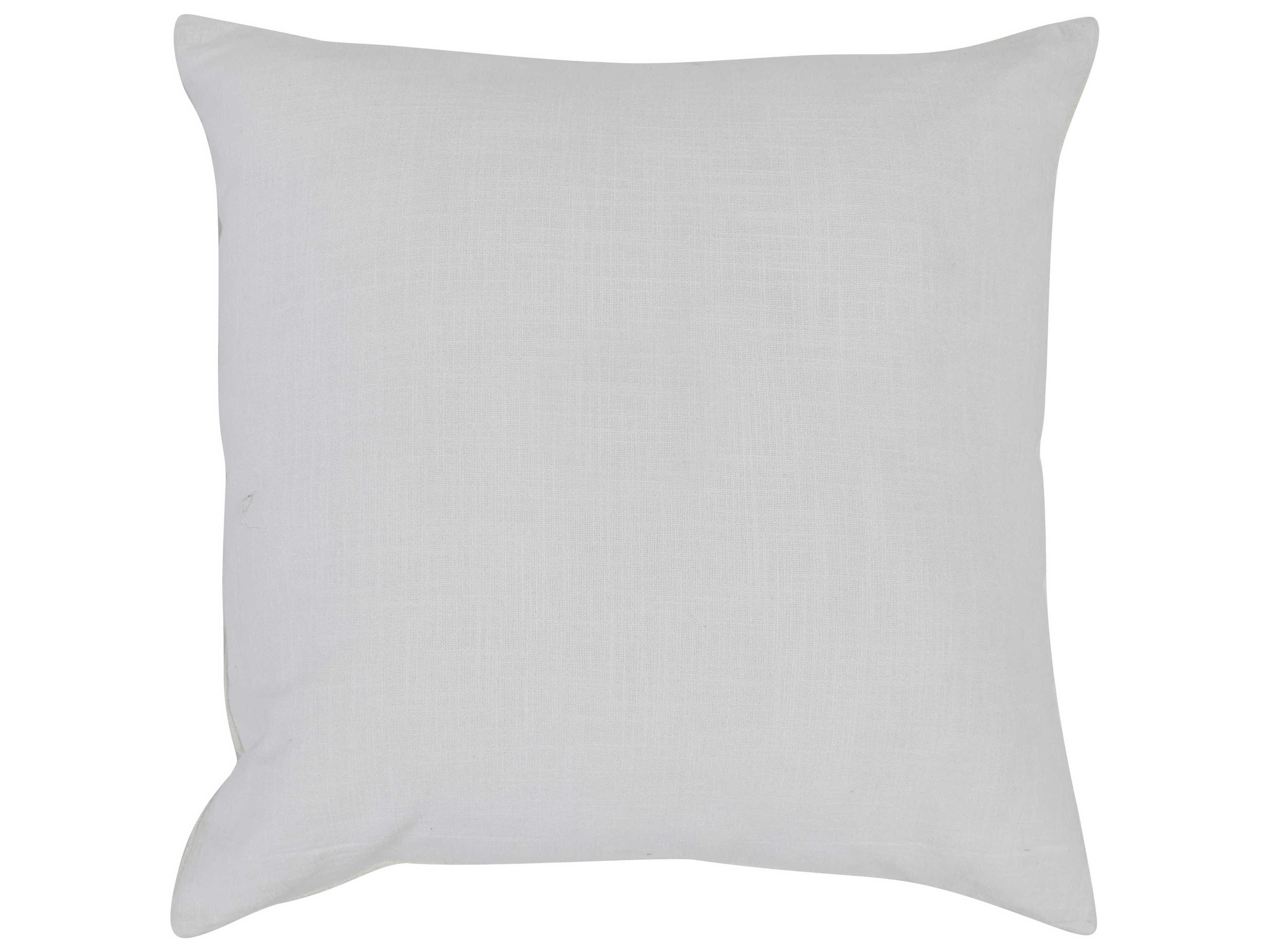 Villa by Classic Home Steam Blue Ivory Throw Pillow