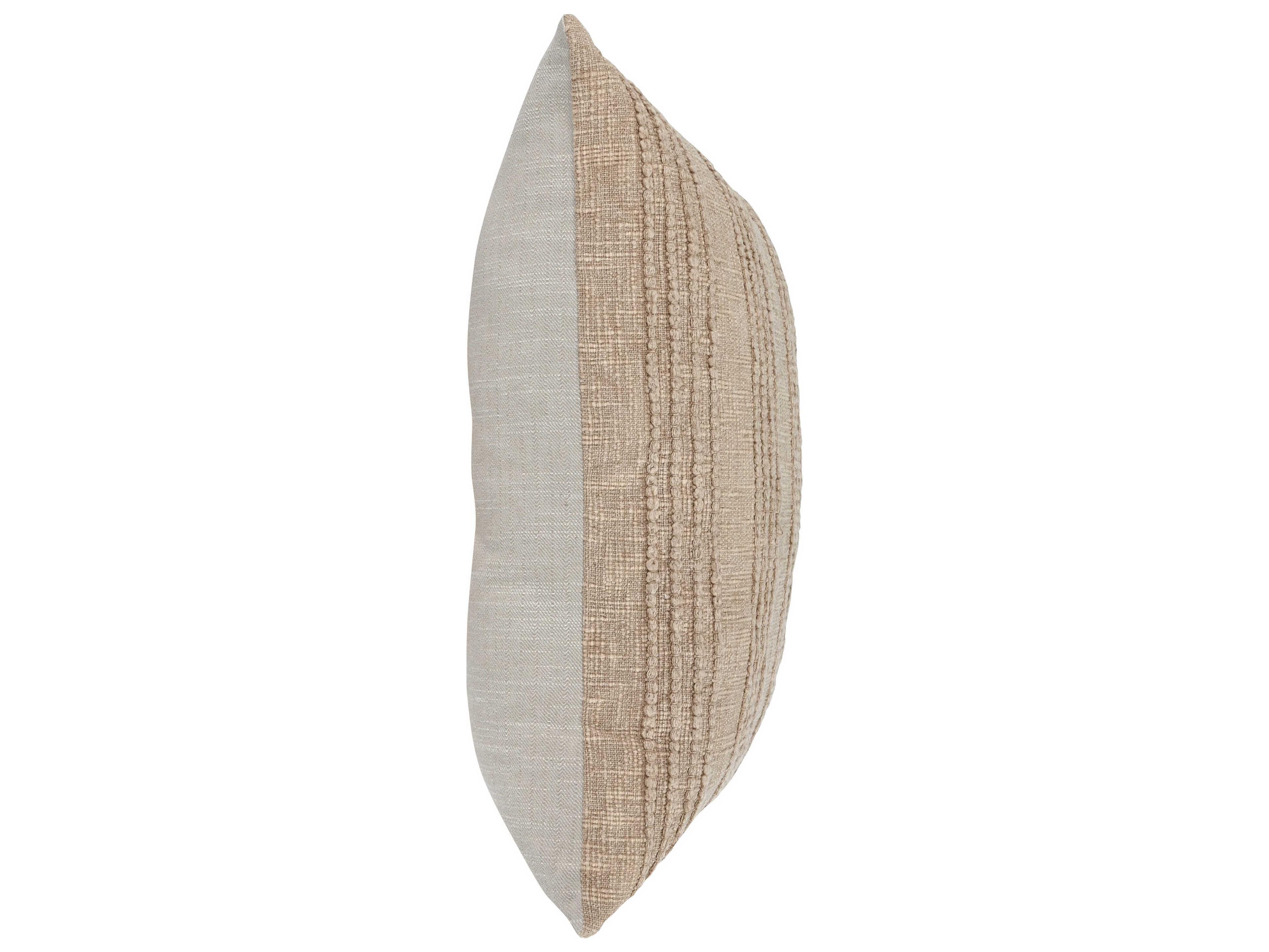 Villa by Classic Home Hannah Natural Throw Pillow