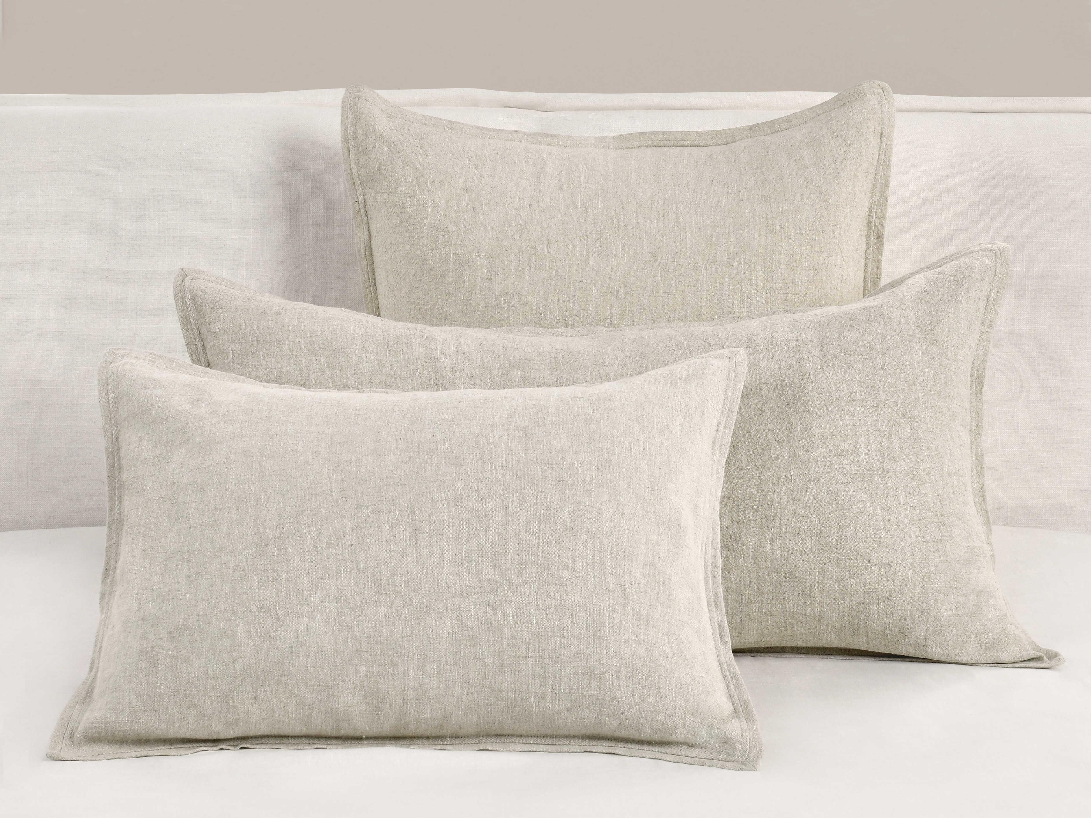 Villa by Classic Home Talia Natural Euro Sham