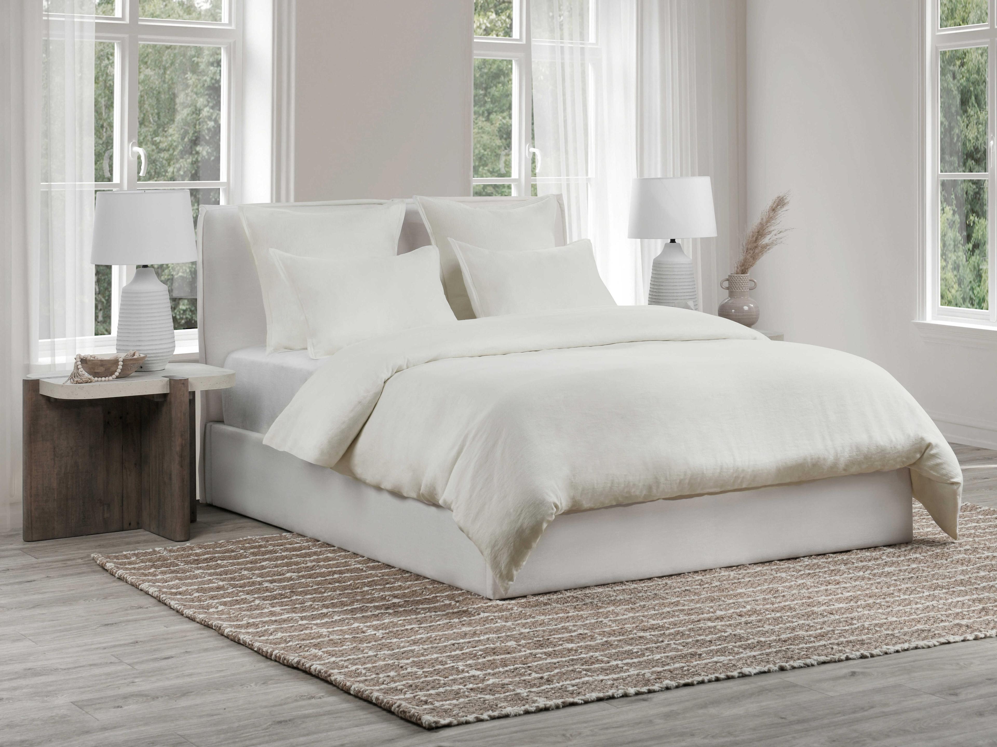 Villa by Classic Home Talia Ivory King Sham
