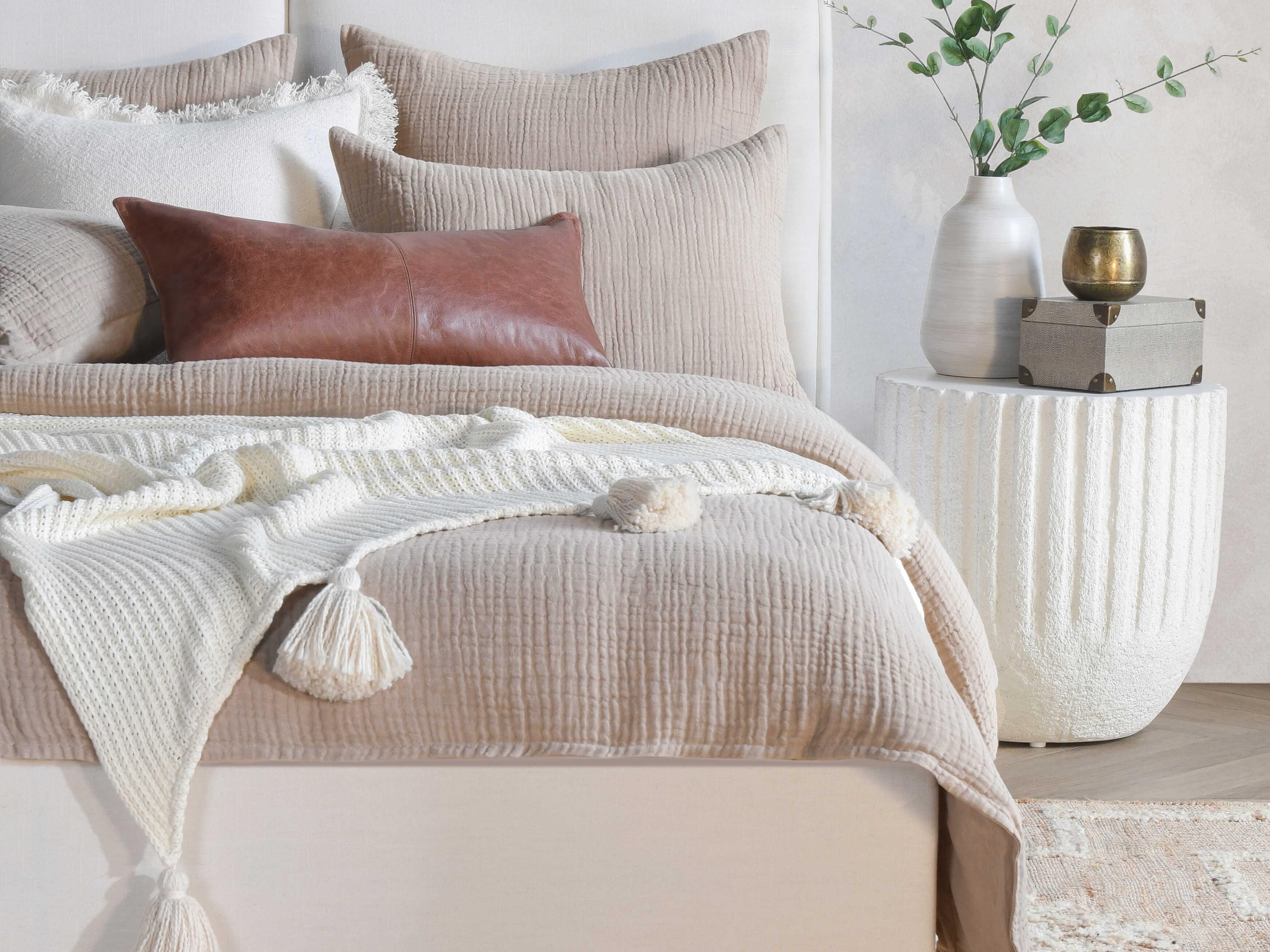 Villa by Classic Home Cardiff Natural Sham