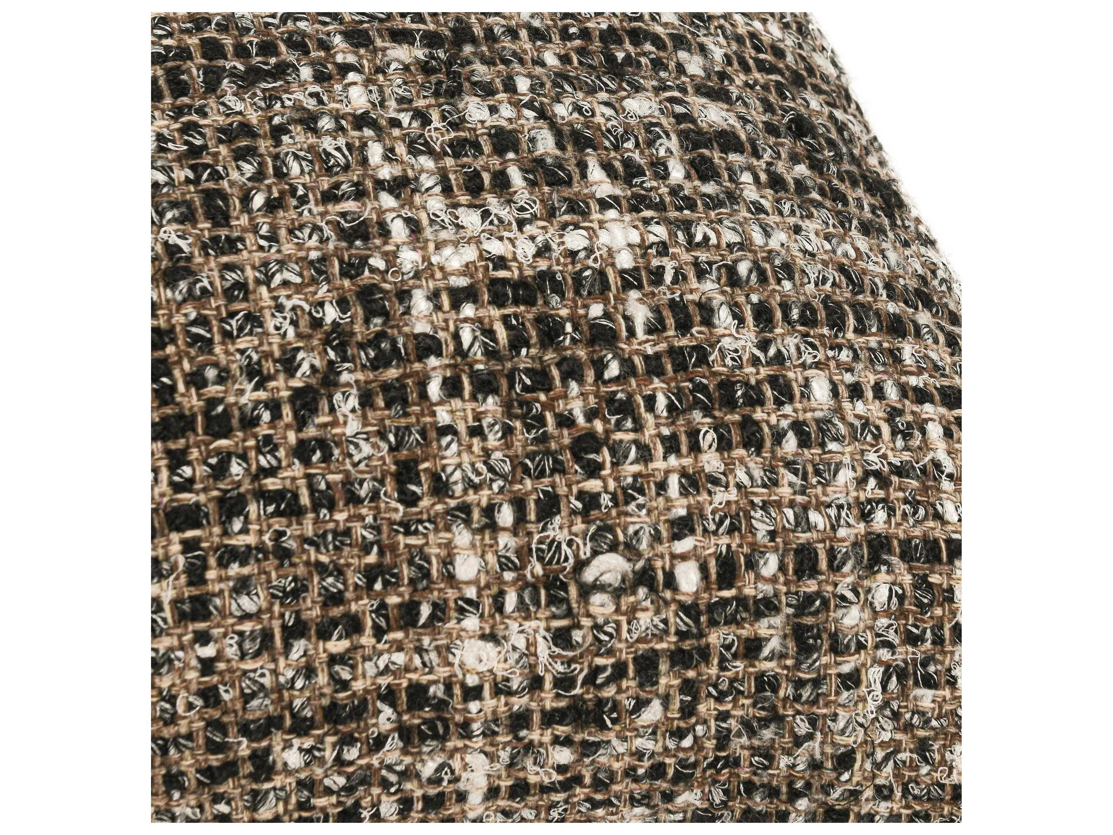 Villa by Classic Home Porter Black Throw Pillow