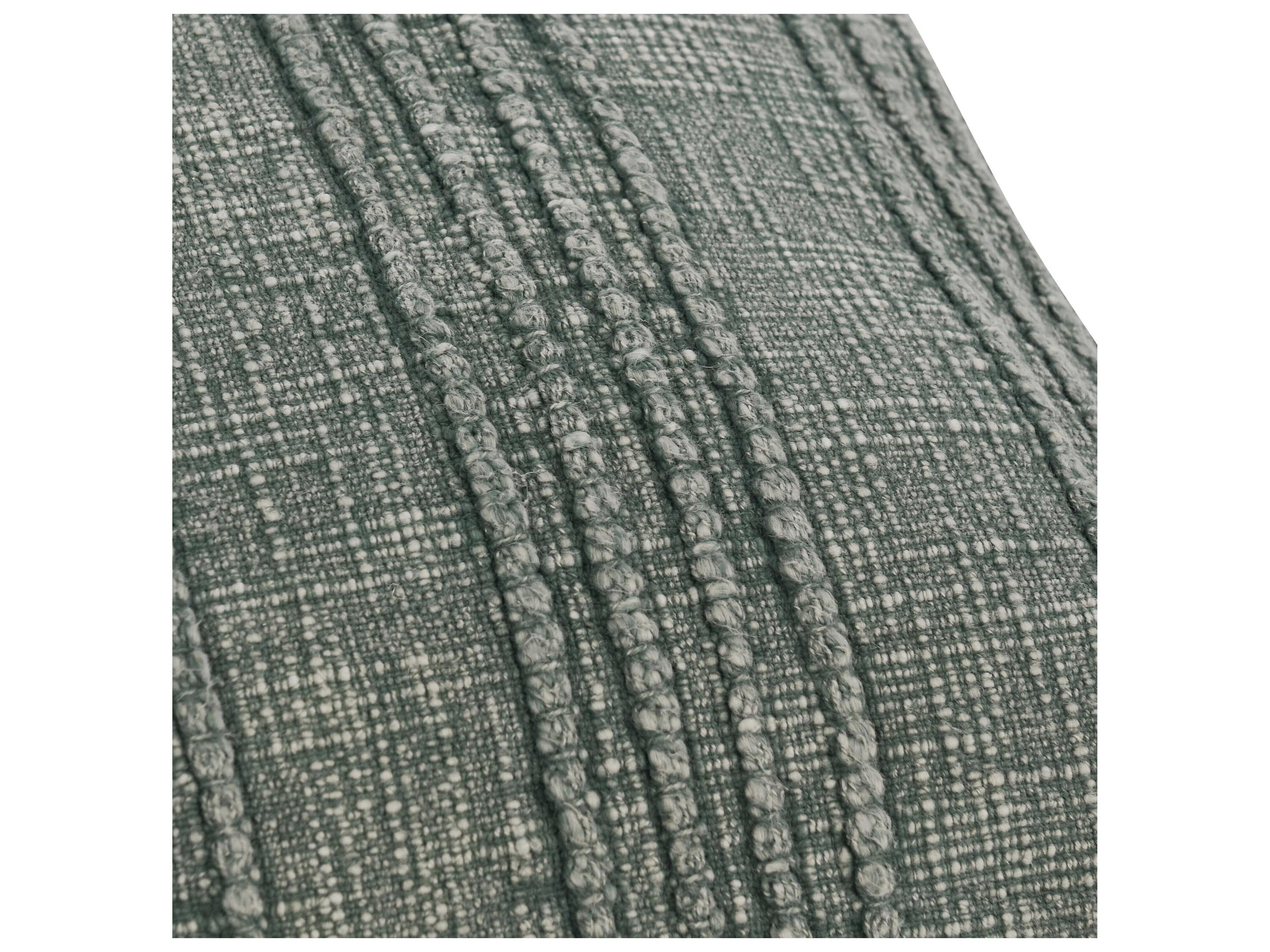 Villa by Classic Home Hannah Green Throw Pillow