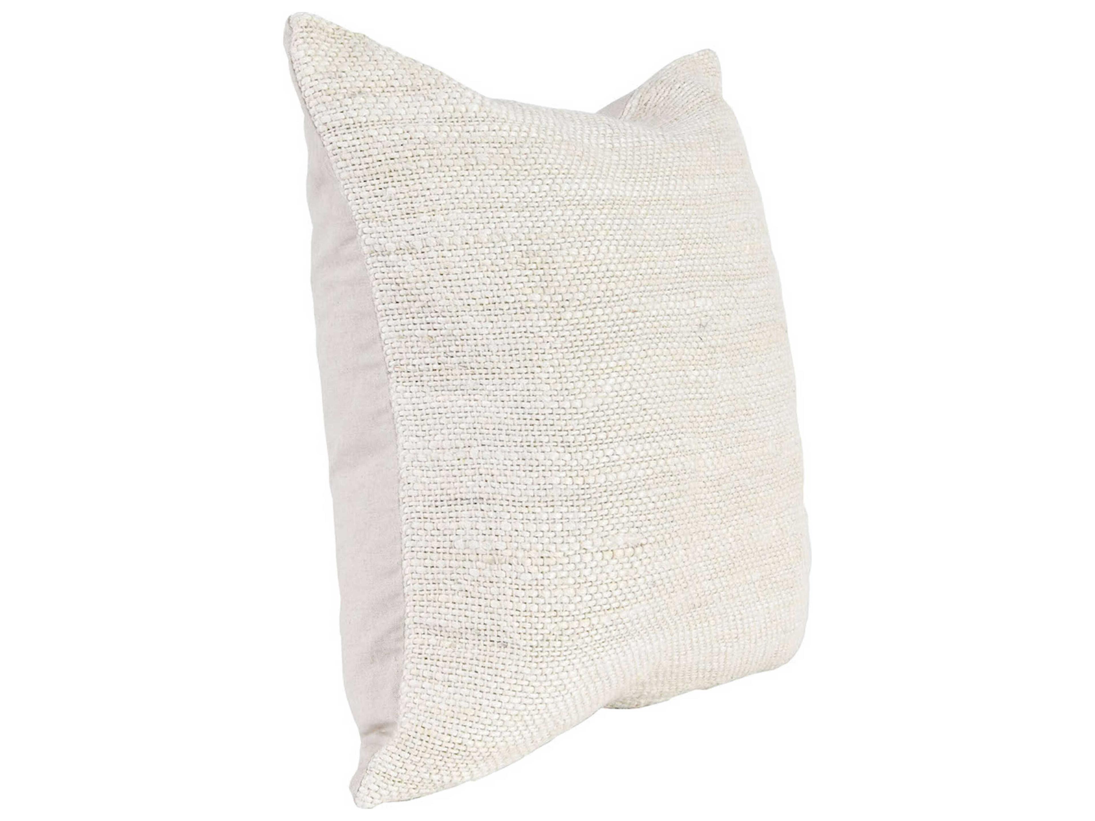 Villa by Classic Home Halter Ivory Throw Pillow