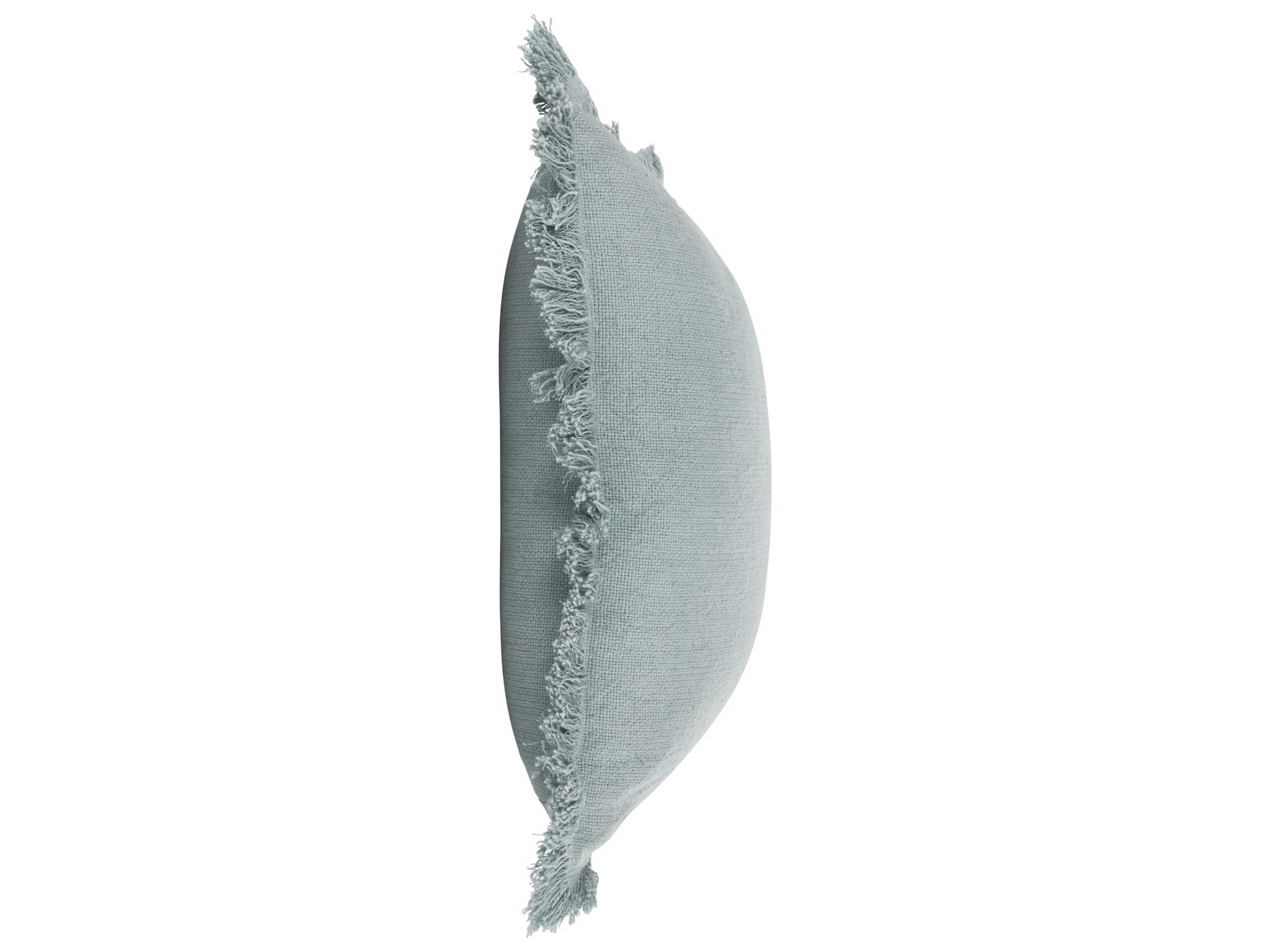 Villa by Classic Home Agatha Aqua Blue Throw Pillow