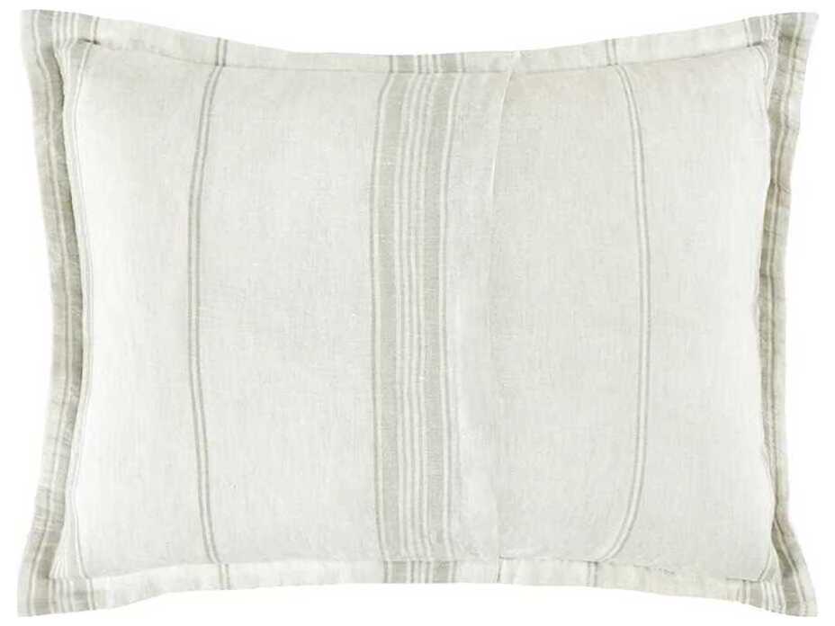 Villa by Classic Home Jayson Gray Stripe Euro Sham