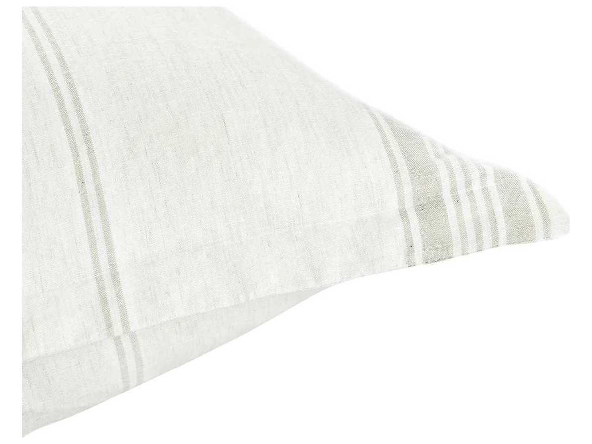 Villa by Classic Home Jayson Gray Stripe Euro Sham