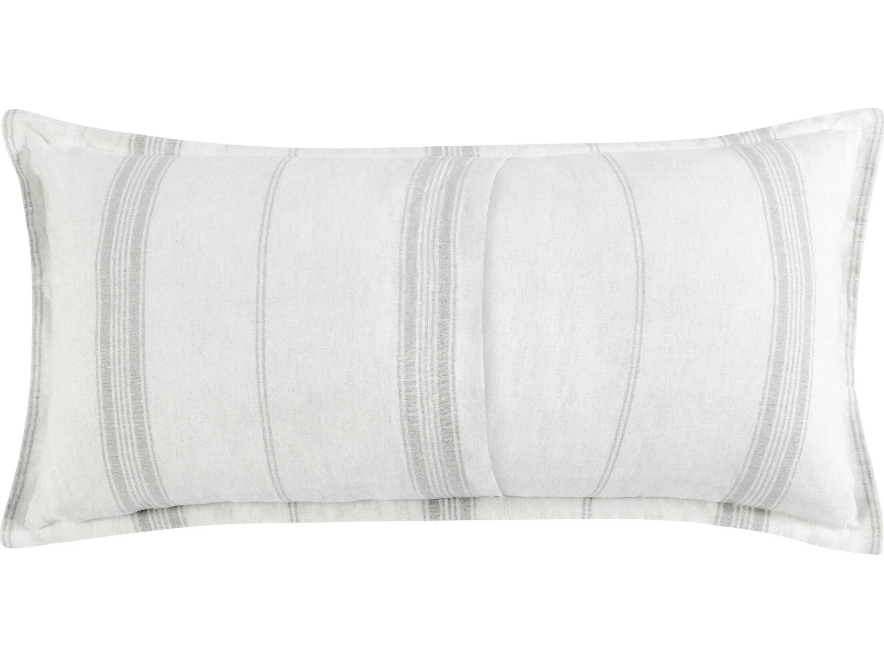 Villa by Classic Home Jayson Gray Stripe King Sham