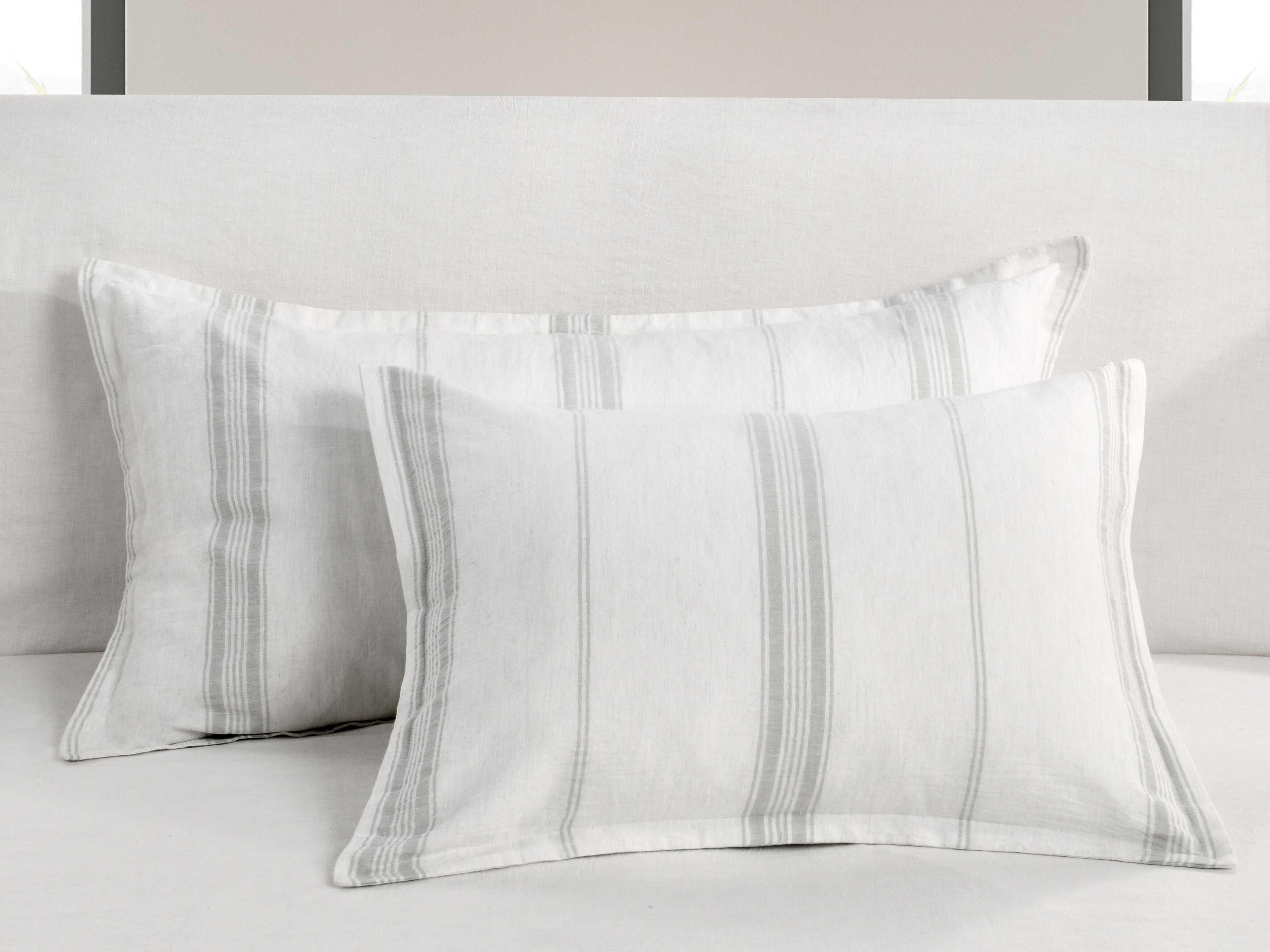 Villa by Classic Home Jayson Gray Stripe King Sham