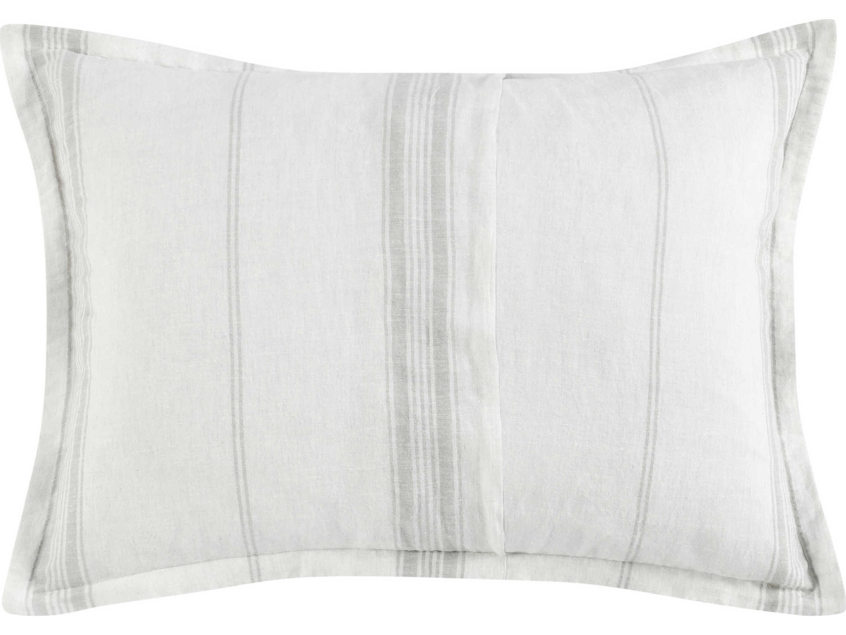 Villa by Classic Home Jayson Gray Stripe Standard Sham