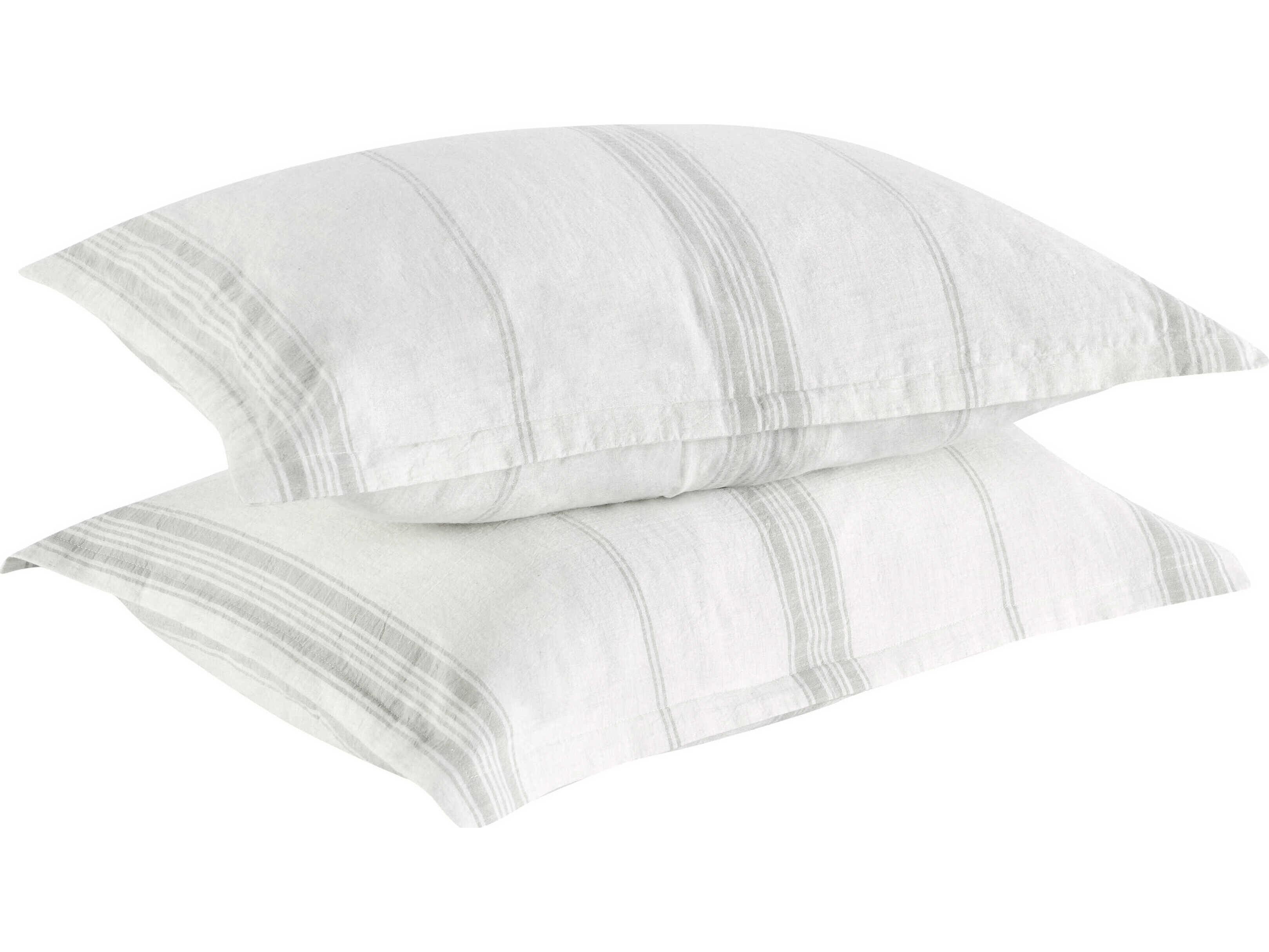 Villa by Classic Home Jayson Gray Stripe Standard Sham