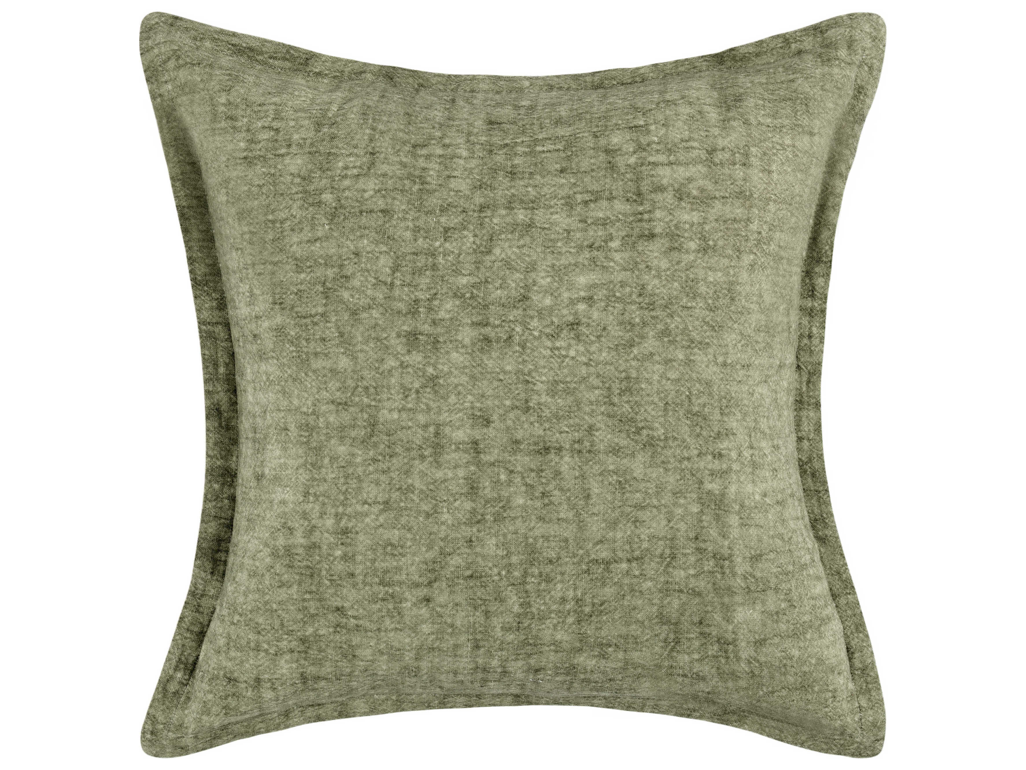 Villa by Classic Home Amy Cedar Green Throw Pillow