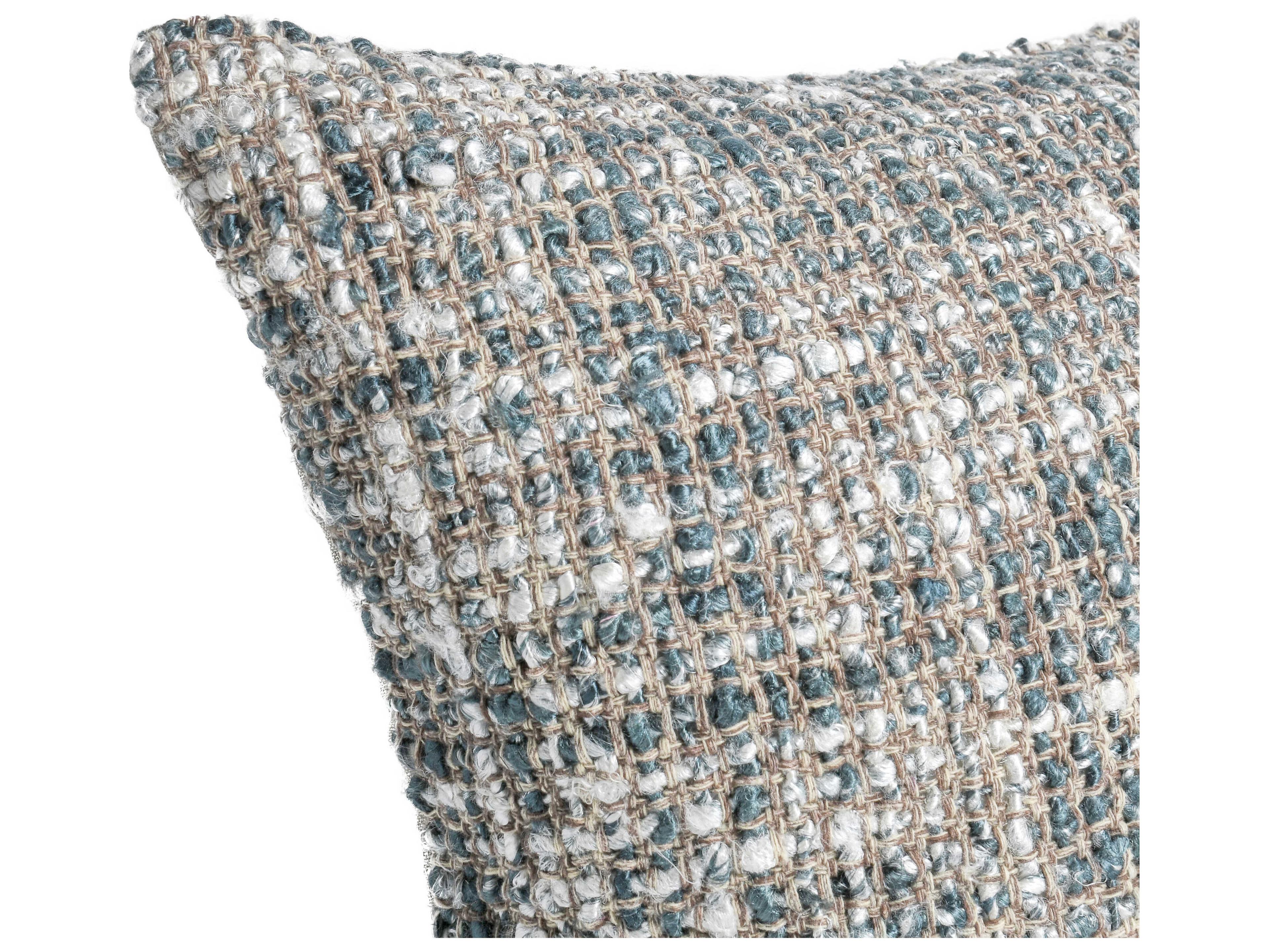 Villa by Classic Home Porter Black Throw Pillow