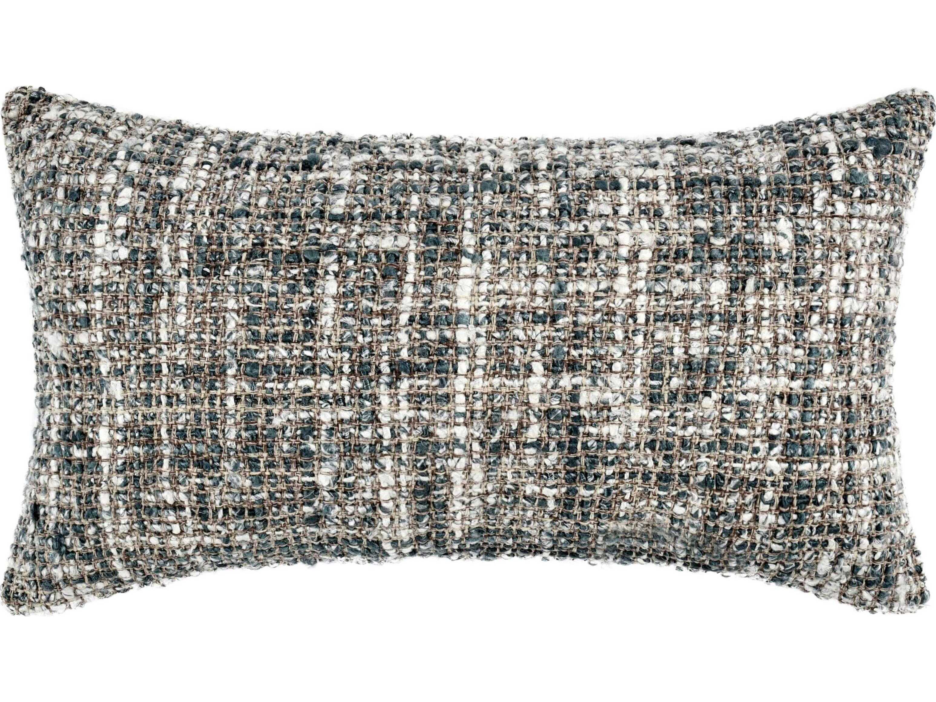 Villa by Classic Home Porter Black Throw Pillow