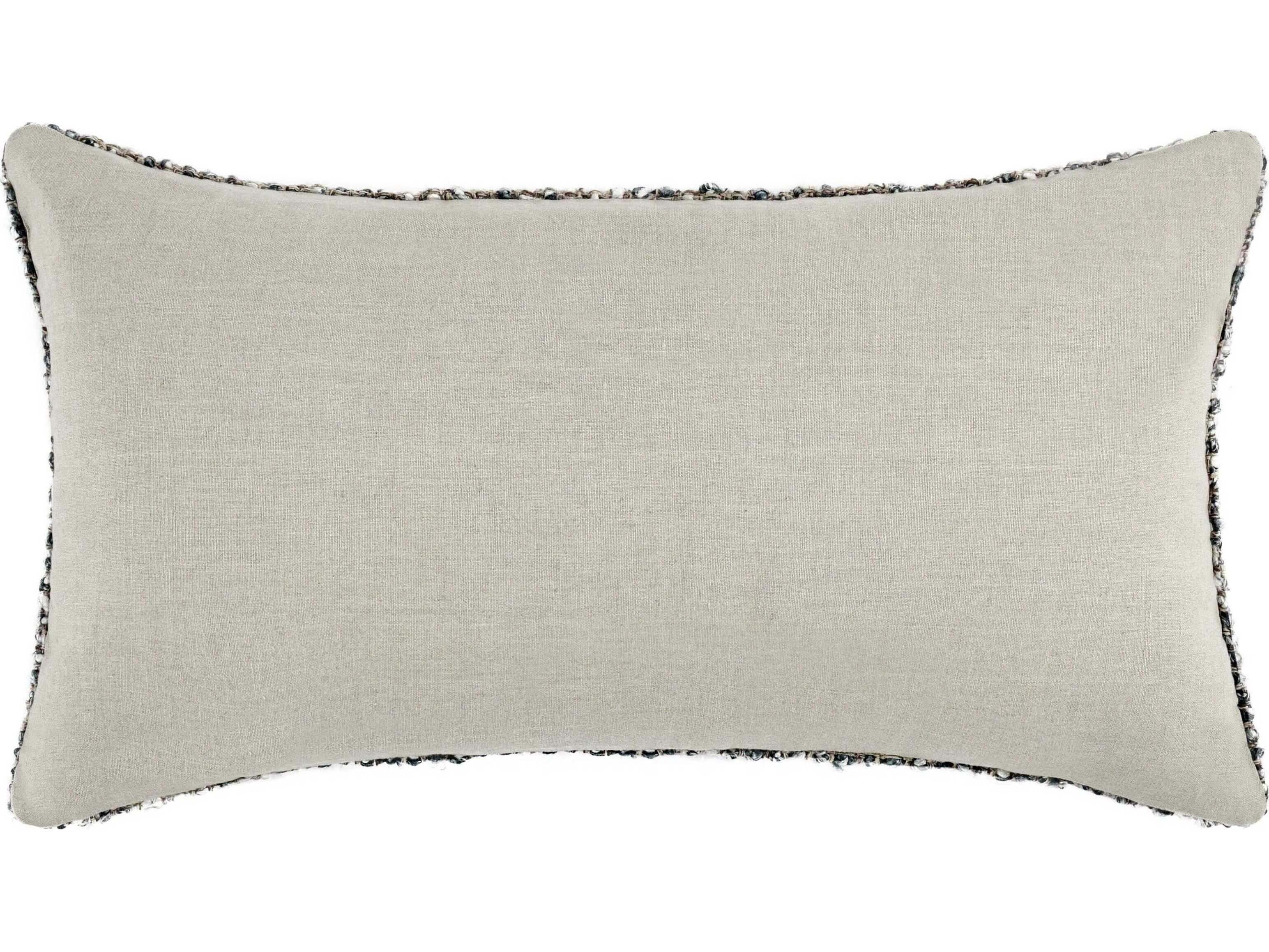 Villa by Classic Home Porter Black Throw Pillow