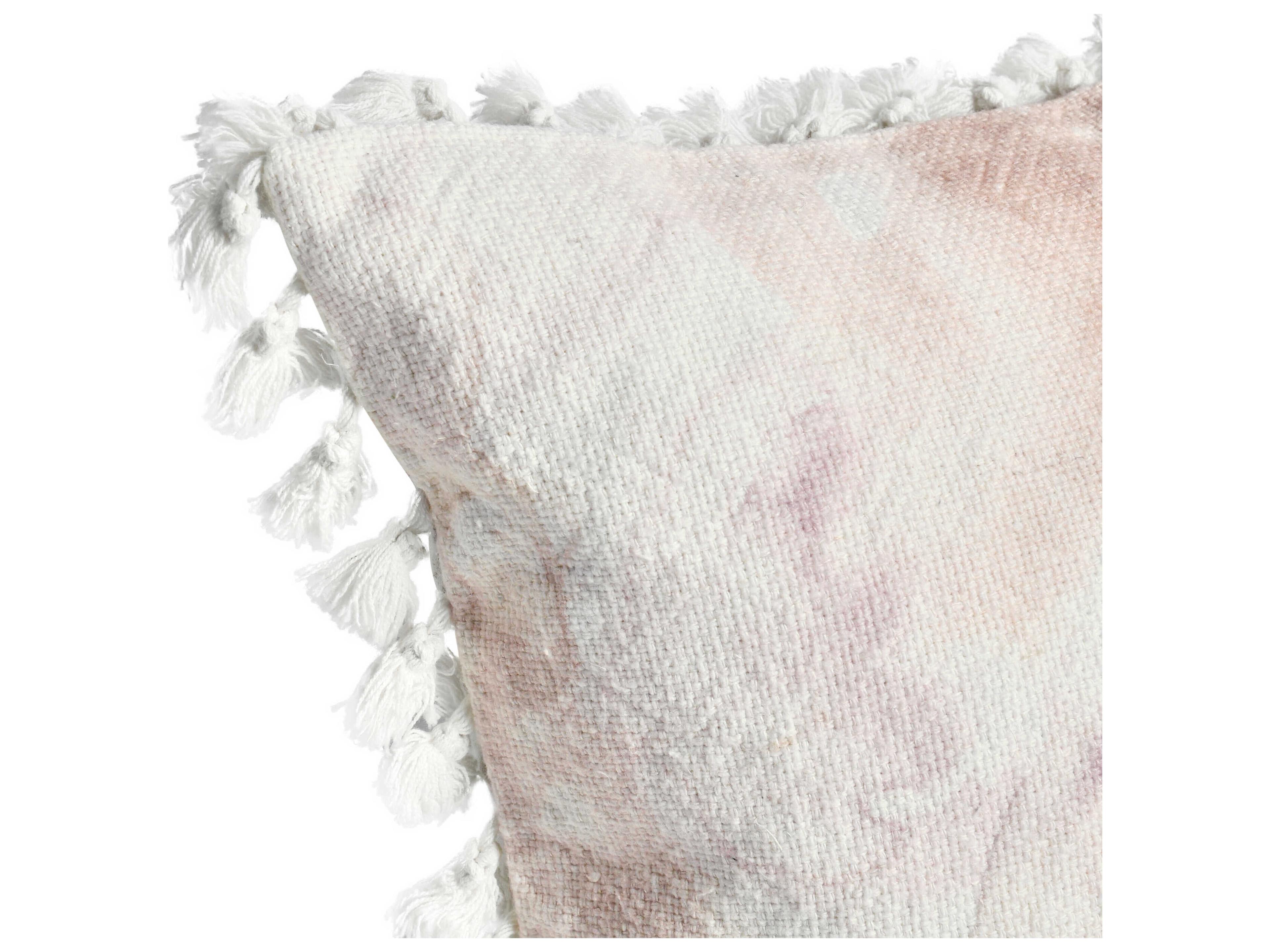 Villa by Classic Home Lily Pink Throw Pillow