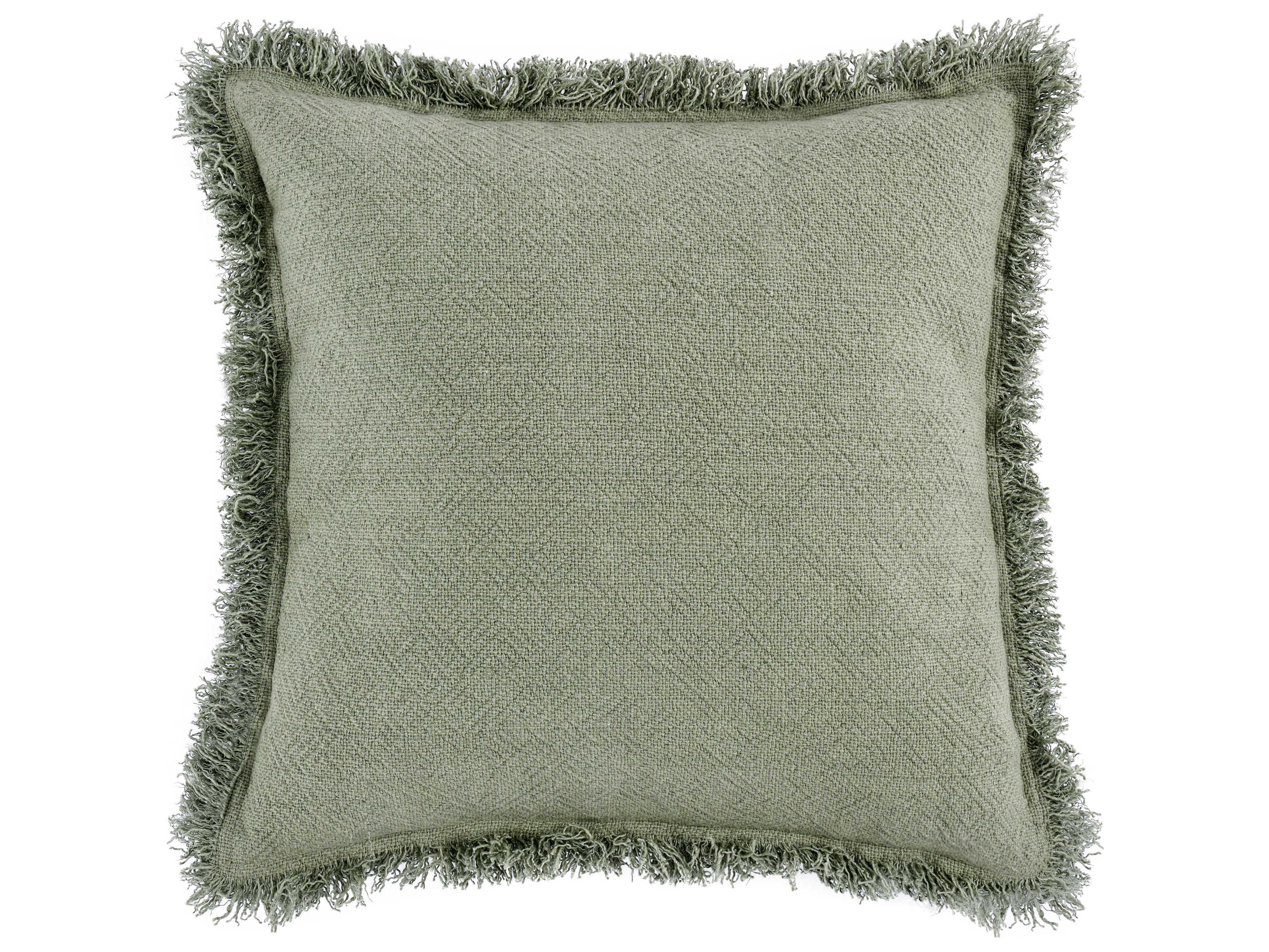 Villa by Classic Home Agatha Cedar Green Throw Pillow