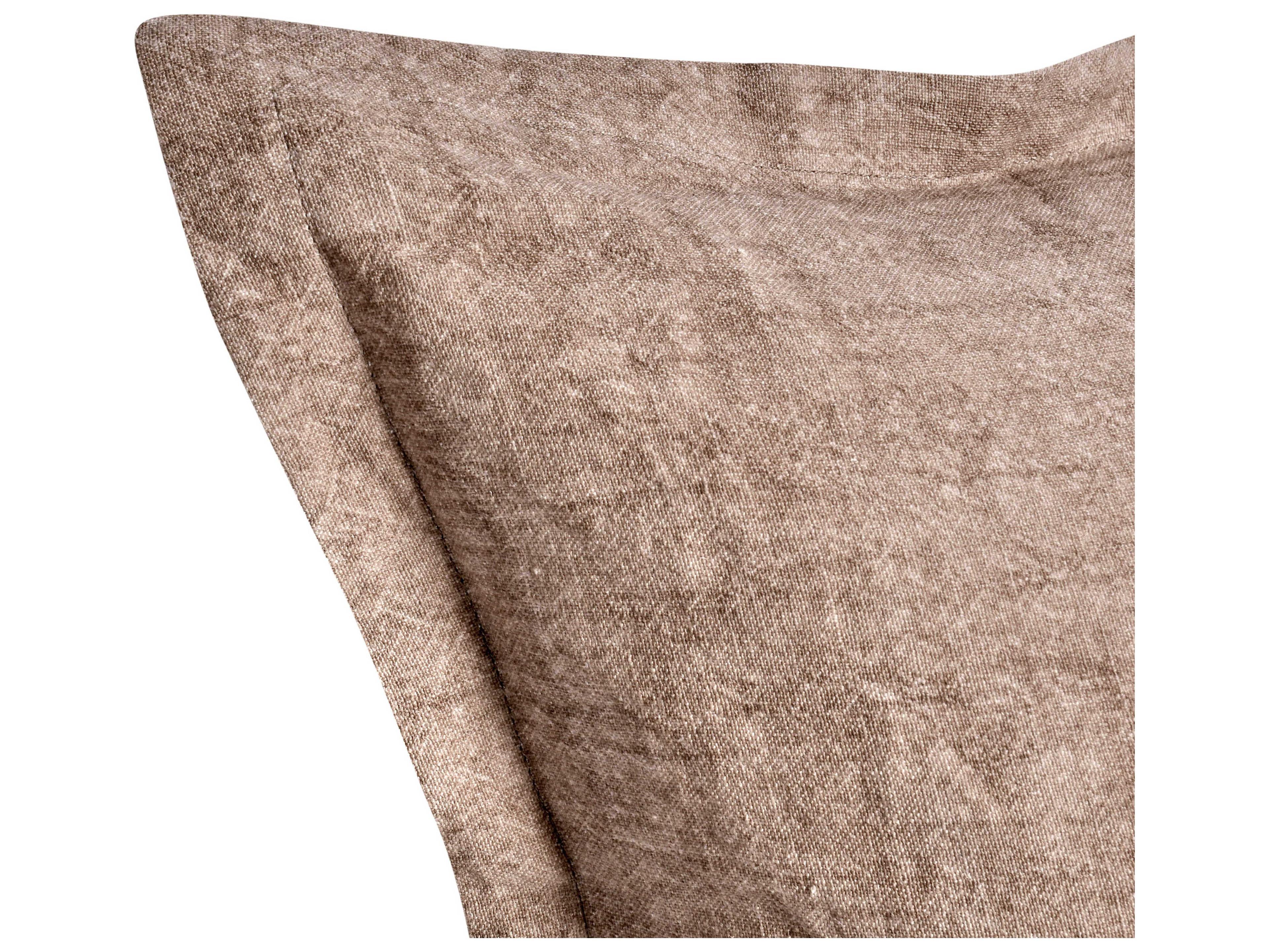 Villa by Classic Home Amy Penny Brown Throw Pillow