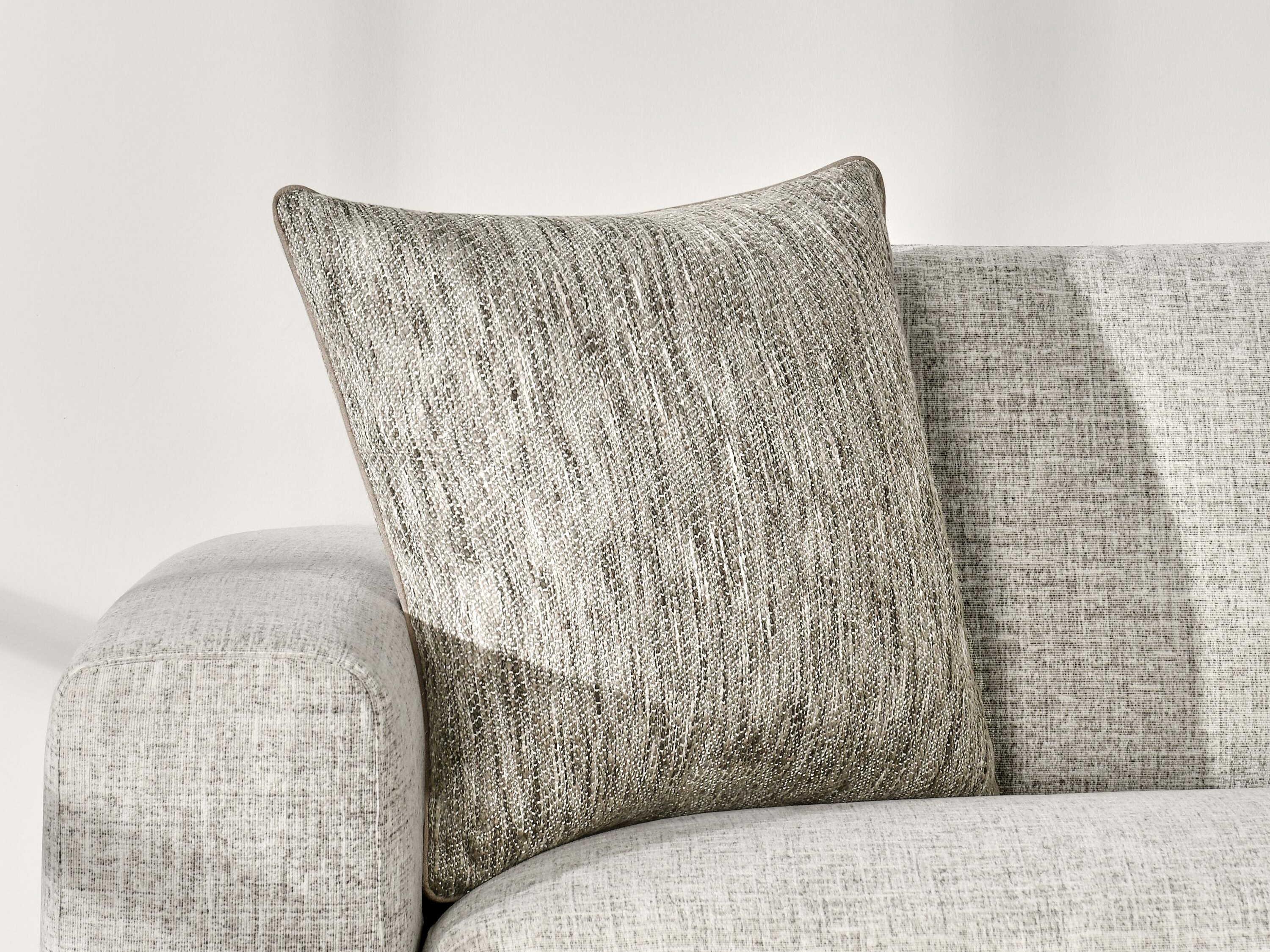 Villa by Classic Home Sharma Beige Throw Pillow