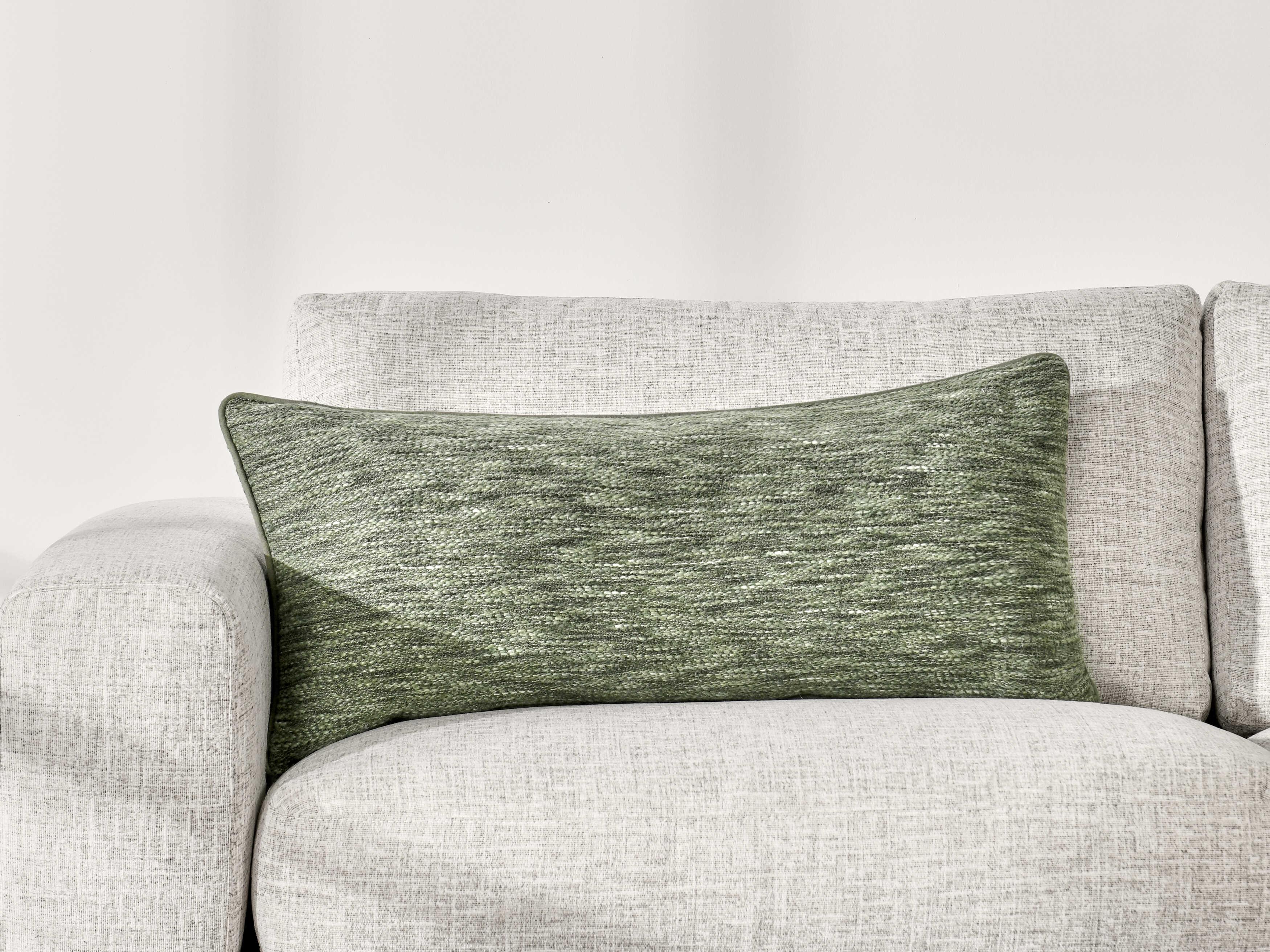 Villa by Classic Home Sharma Cedar Green Throw Pillow