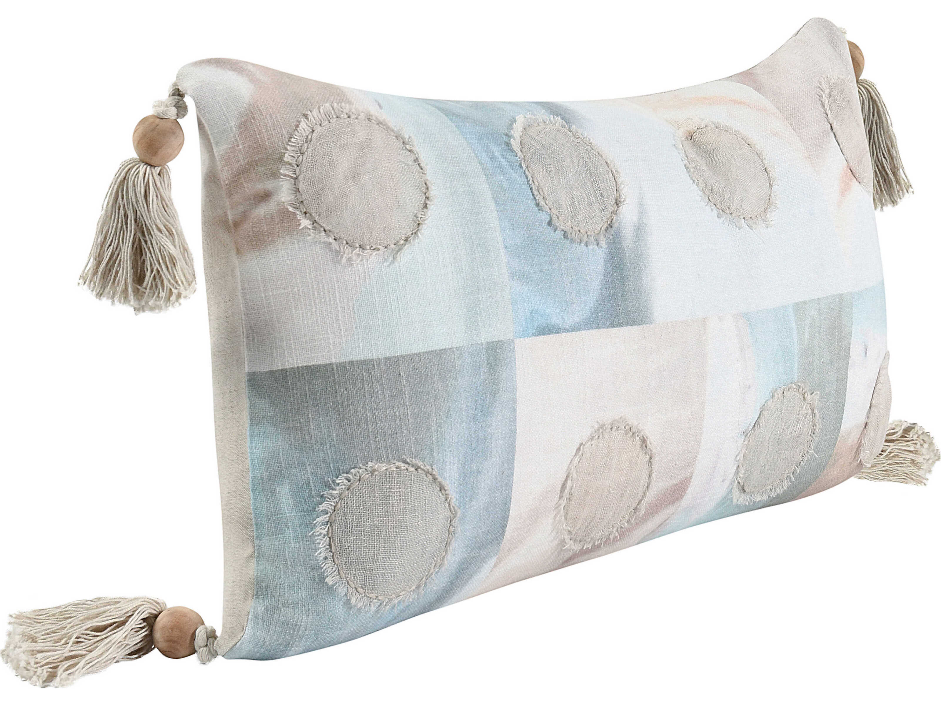 Villa by Classic Home Yama Multi-Color Throw Pillow