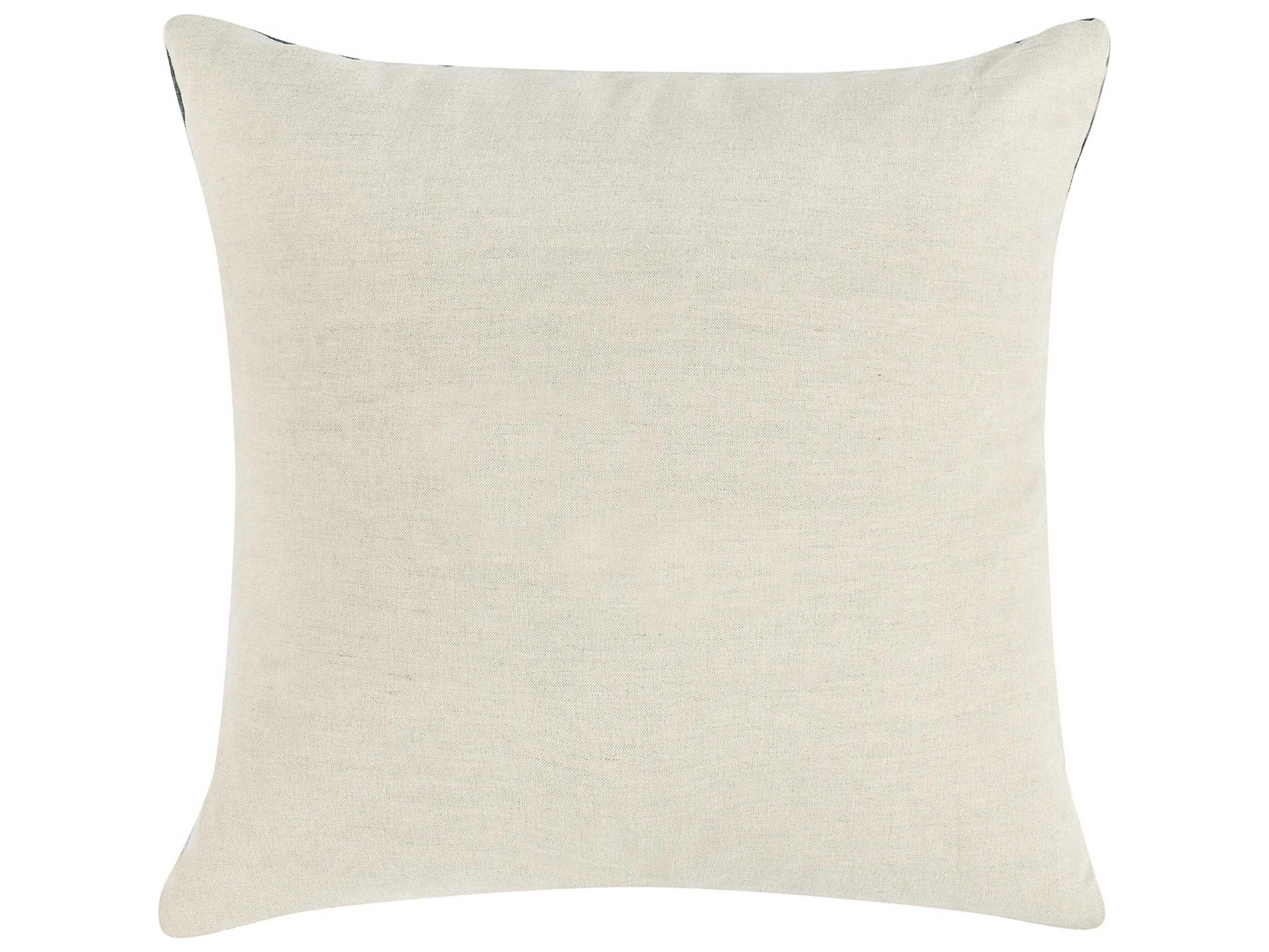 Villa by Classic Home Bikram Blue Throw Pillow
