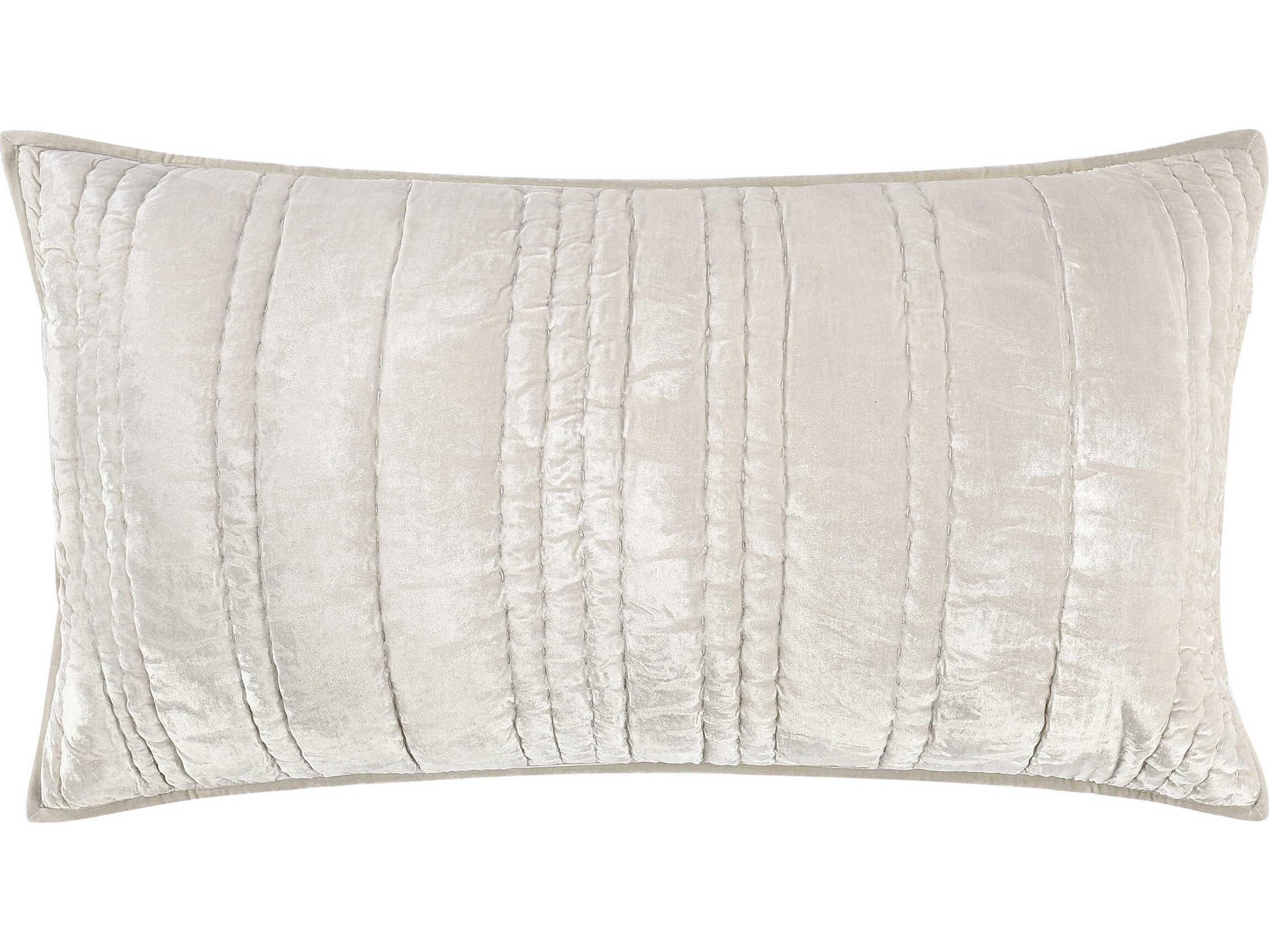 Villa by Classic Home Seville Oyster Gray King Sham