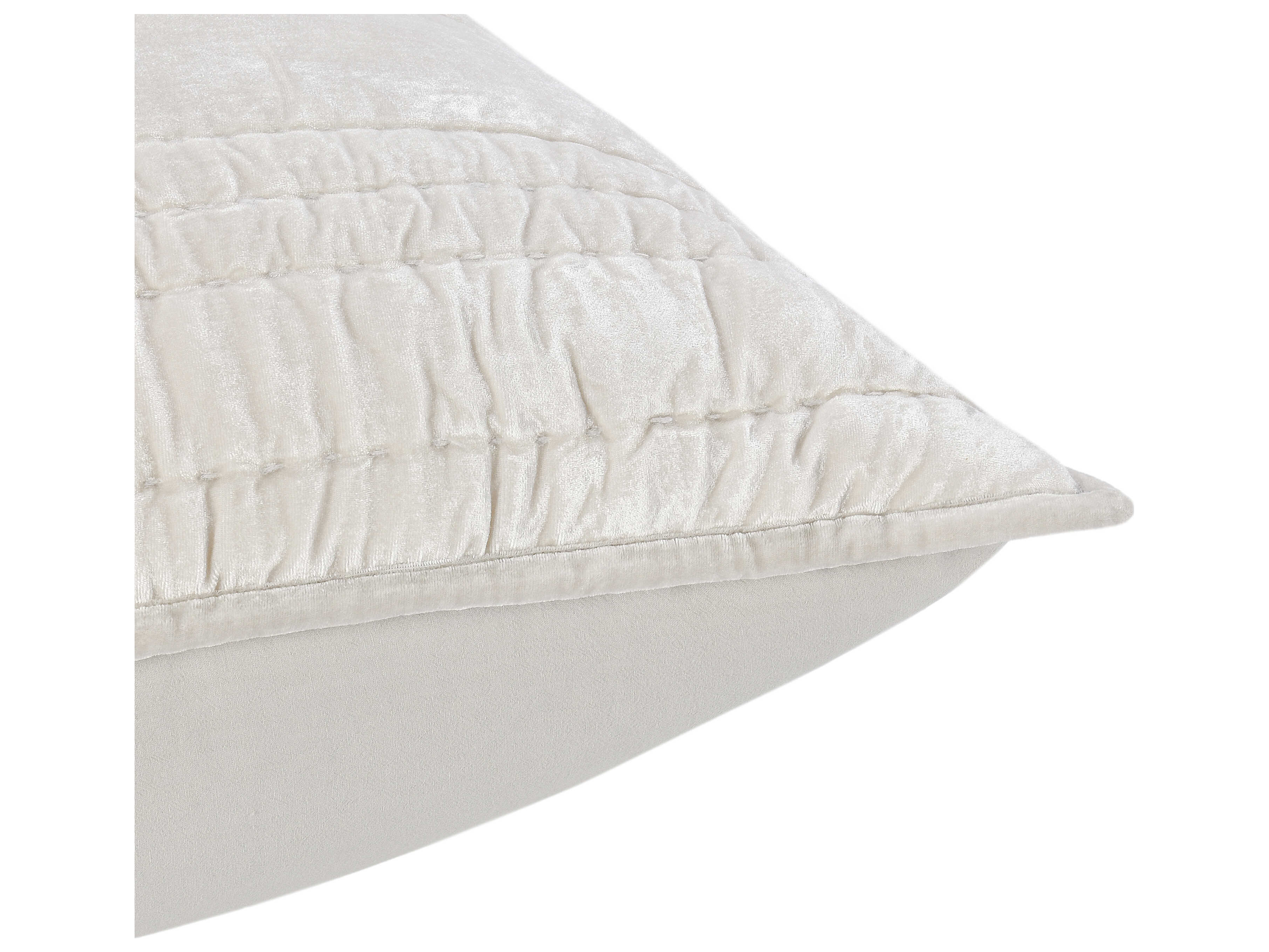 Villa by Classic Home Seville Oyster Gray Euro Sham