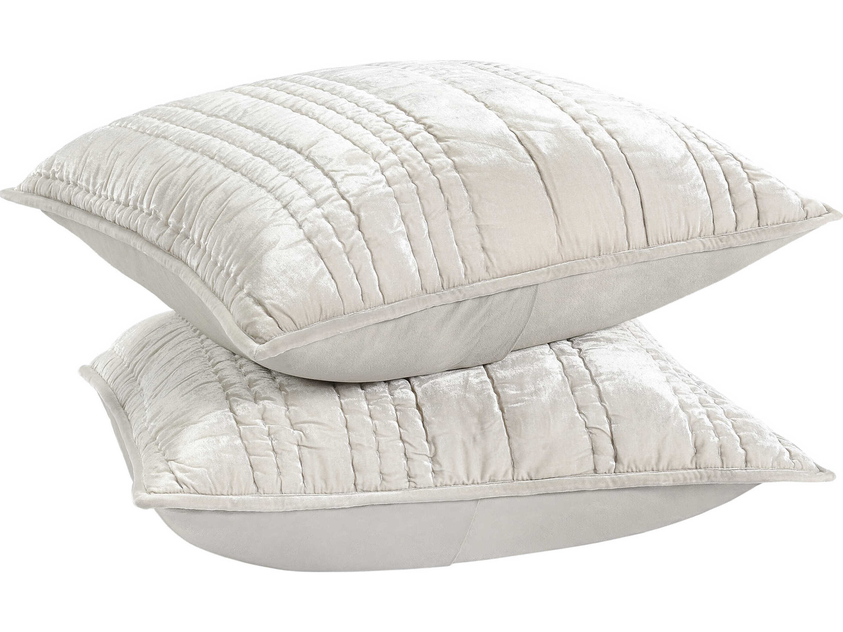 Villa by Classic Home Seville Oyster Gray Euro Sham