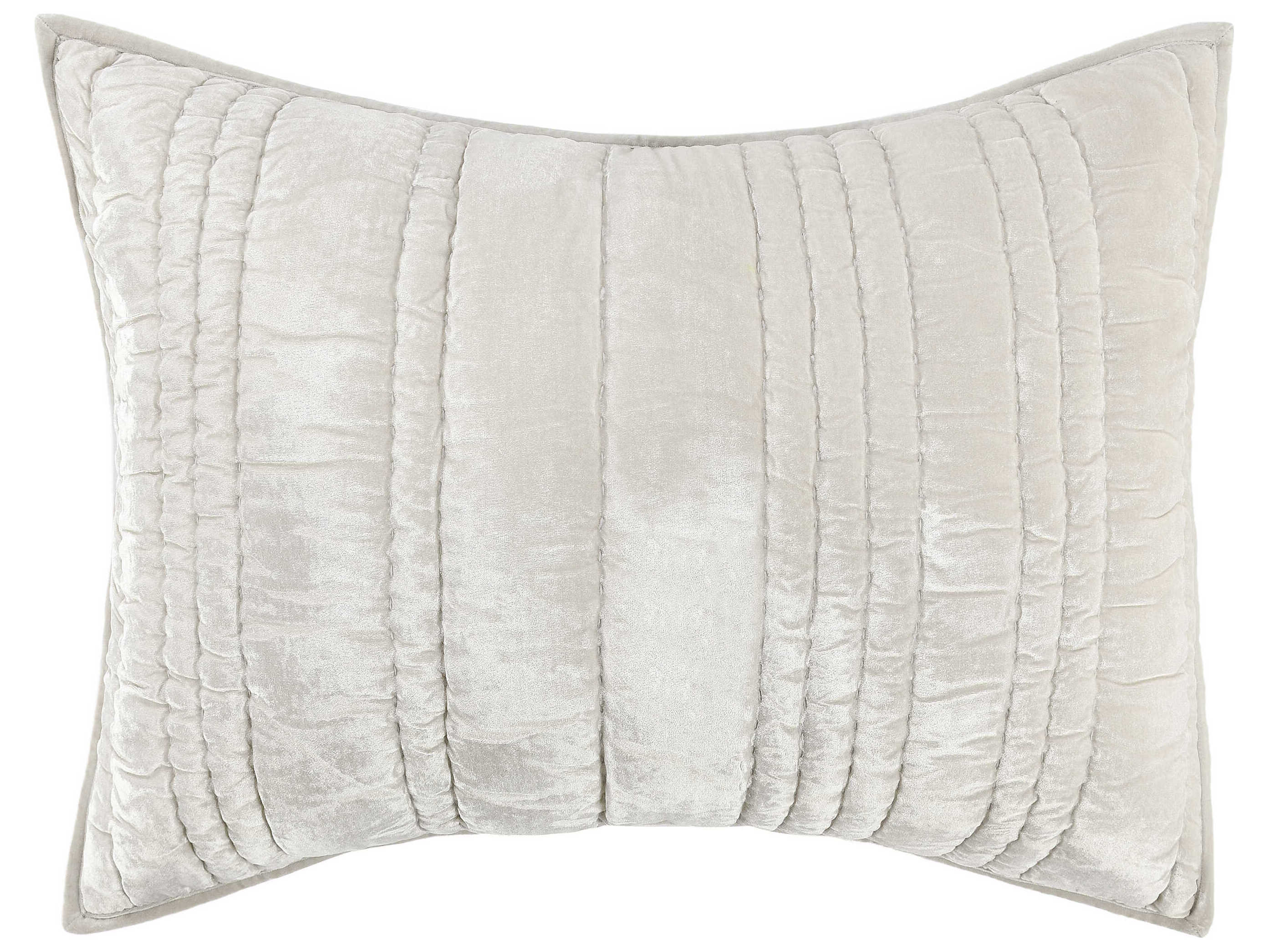 Villa by Classic Home Seville Oyster Gray Standard Sham