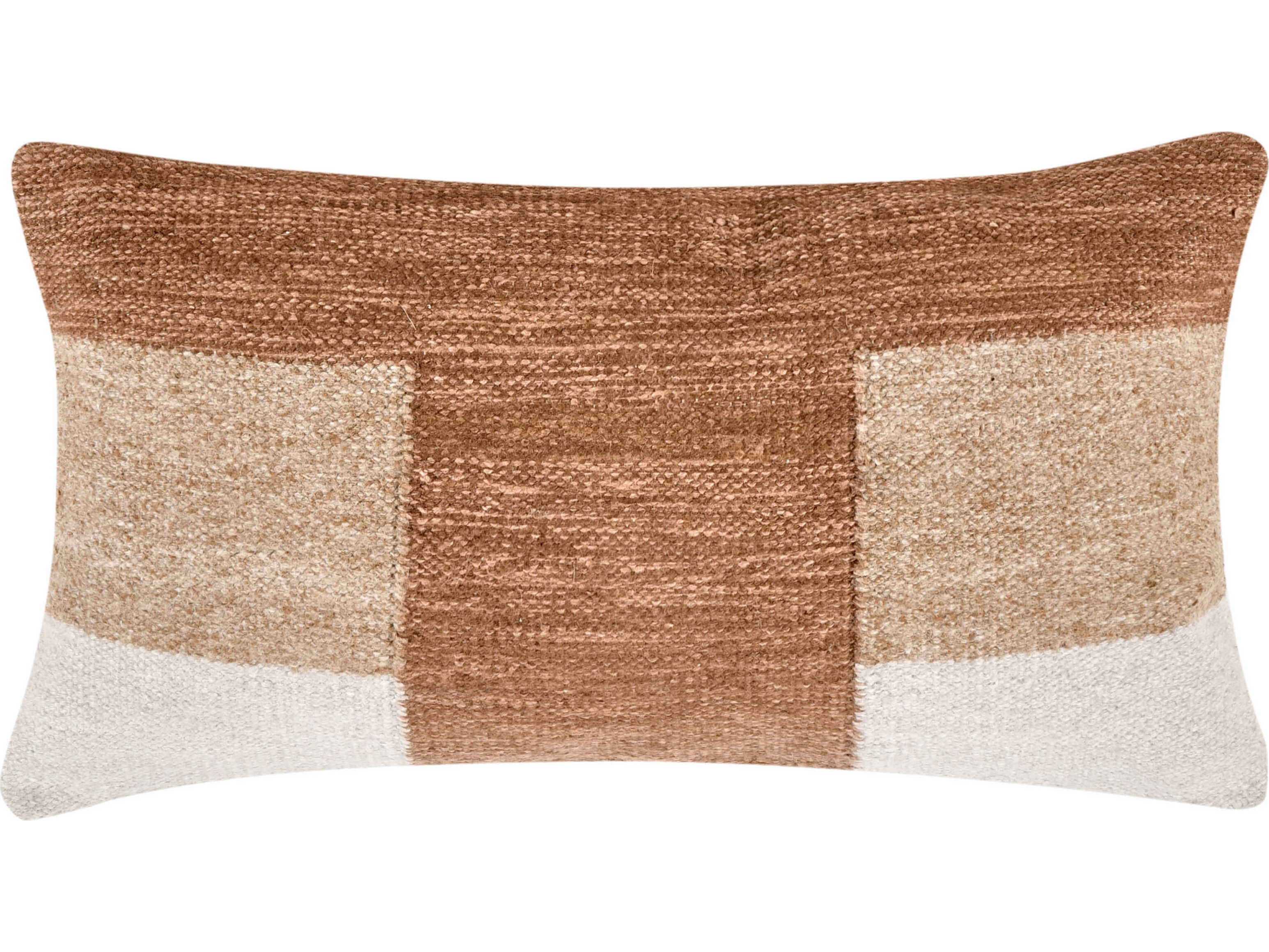 Villa by Classic Home Kass Terracotta Throw Pillow