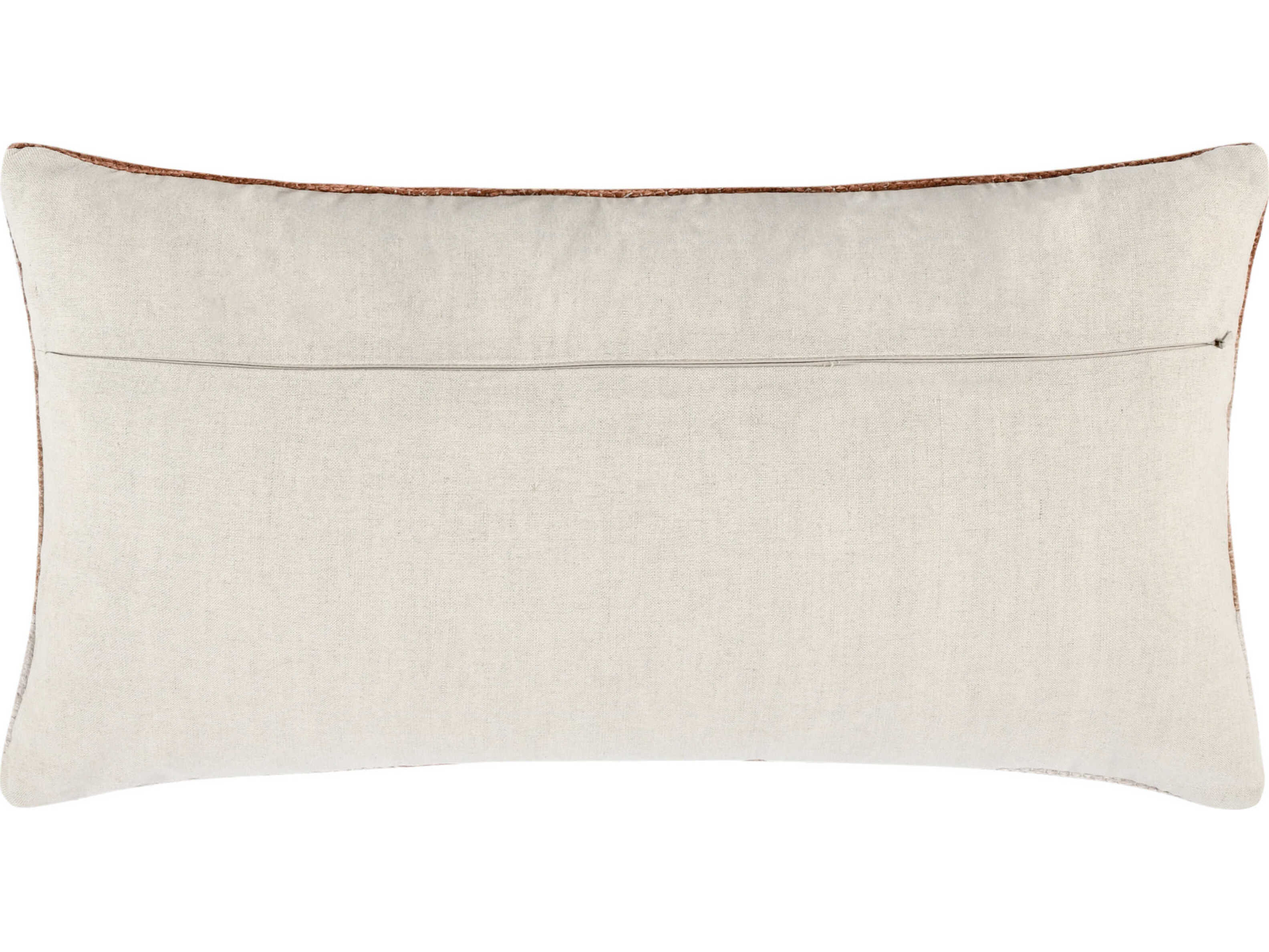 Villa by Classic Home Kass Terracotta Throw Pillow