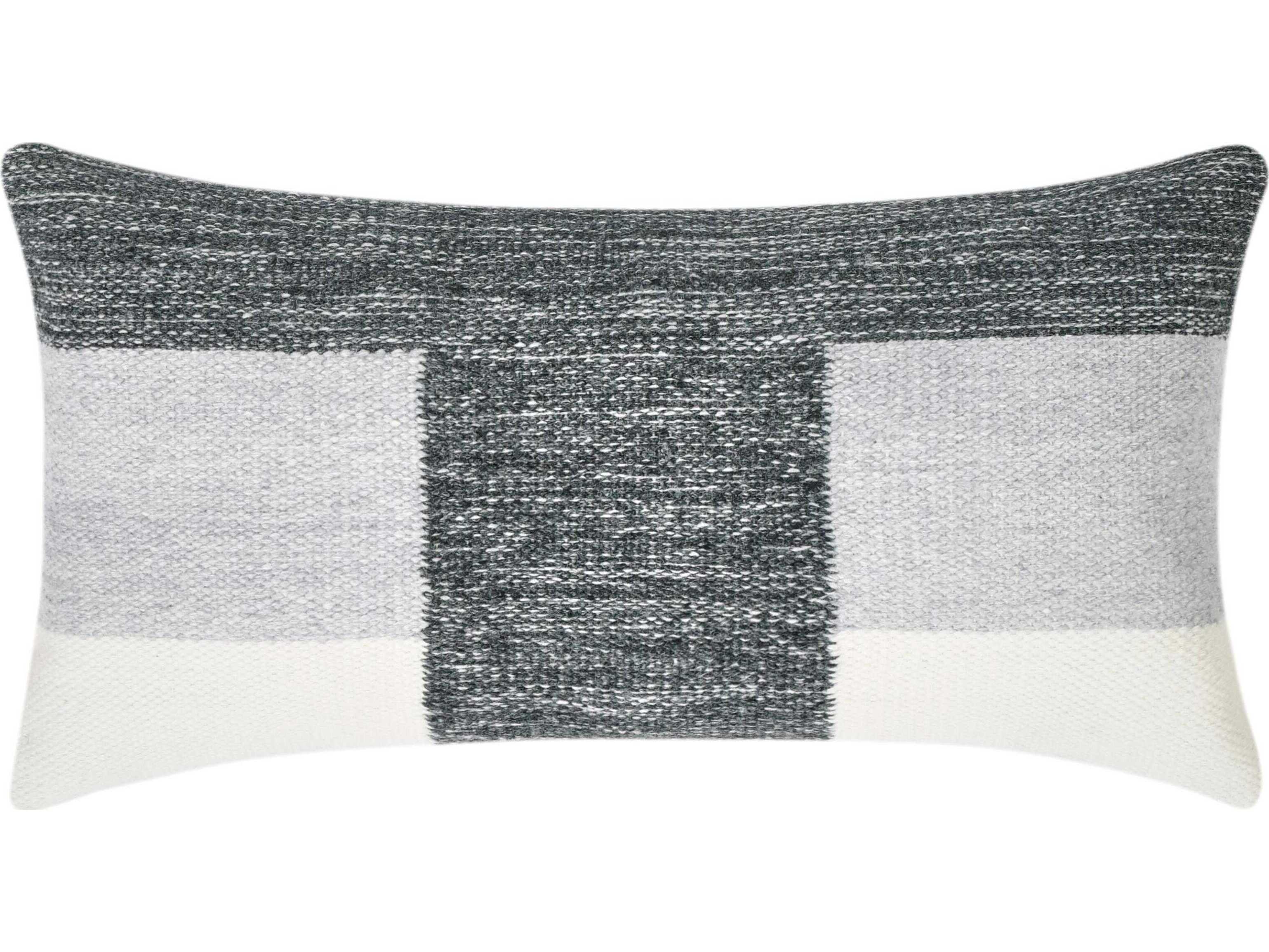 Villa by Classic Home Kass Ivory Throw Pillow