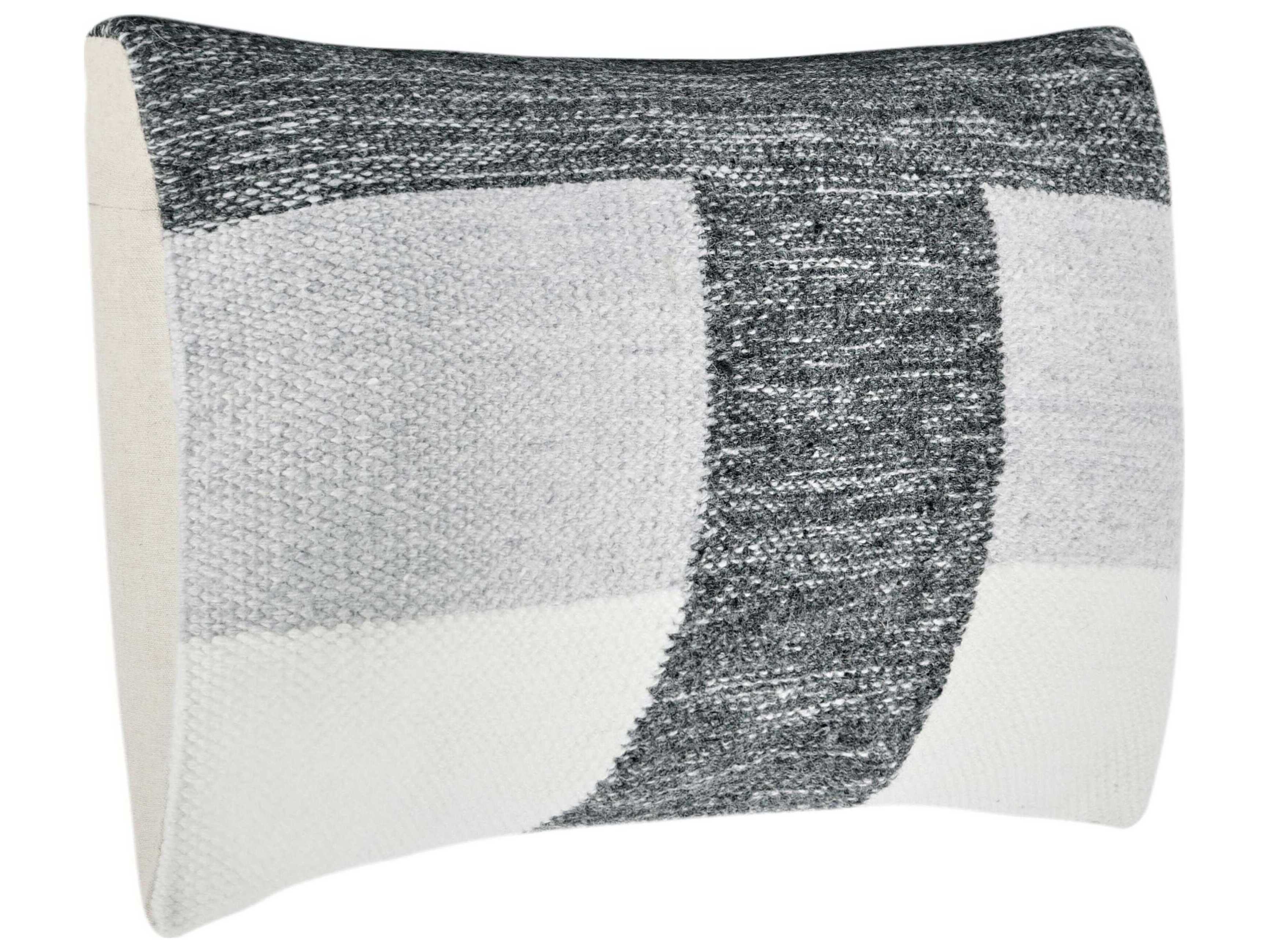 Villa by Classic Home Kass Ivory Throw Pillow