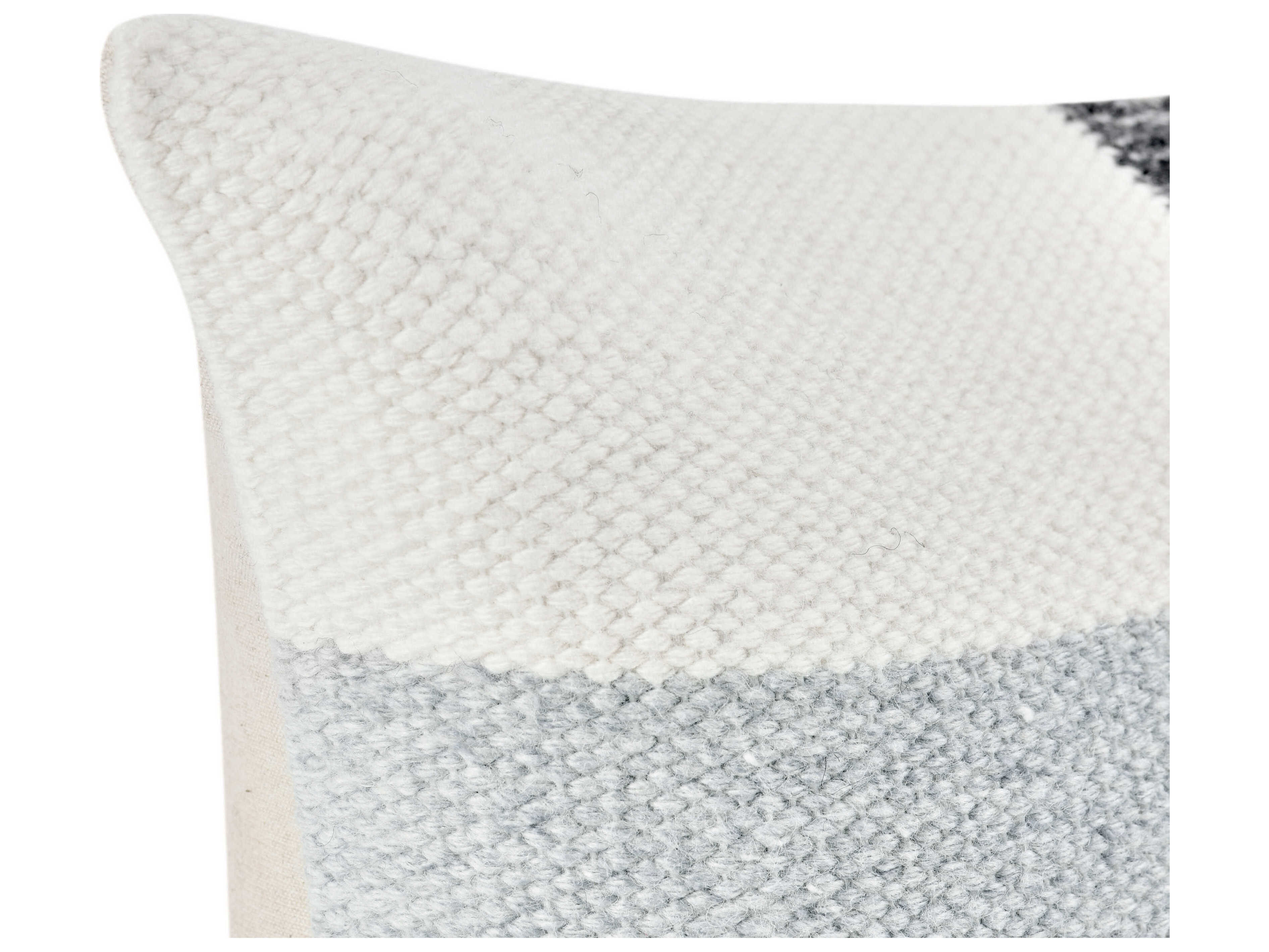 Villa by Classic Home Kass Ivory Throw Pillow