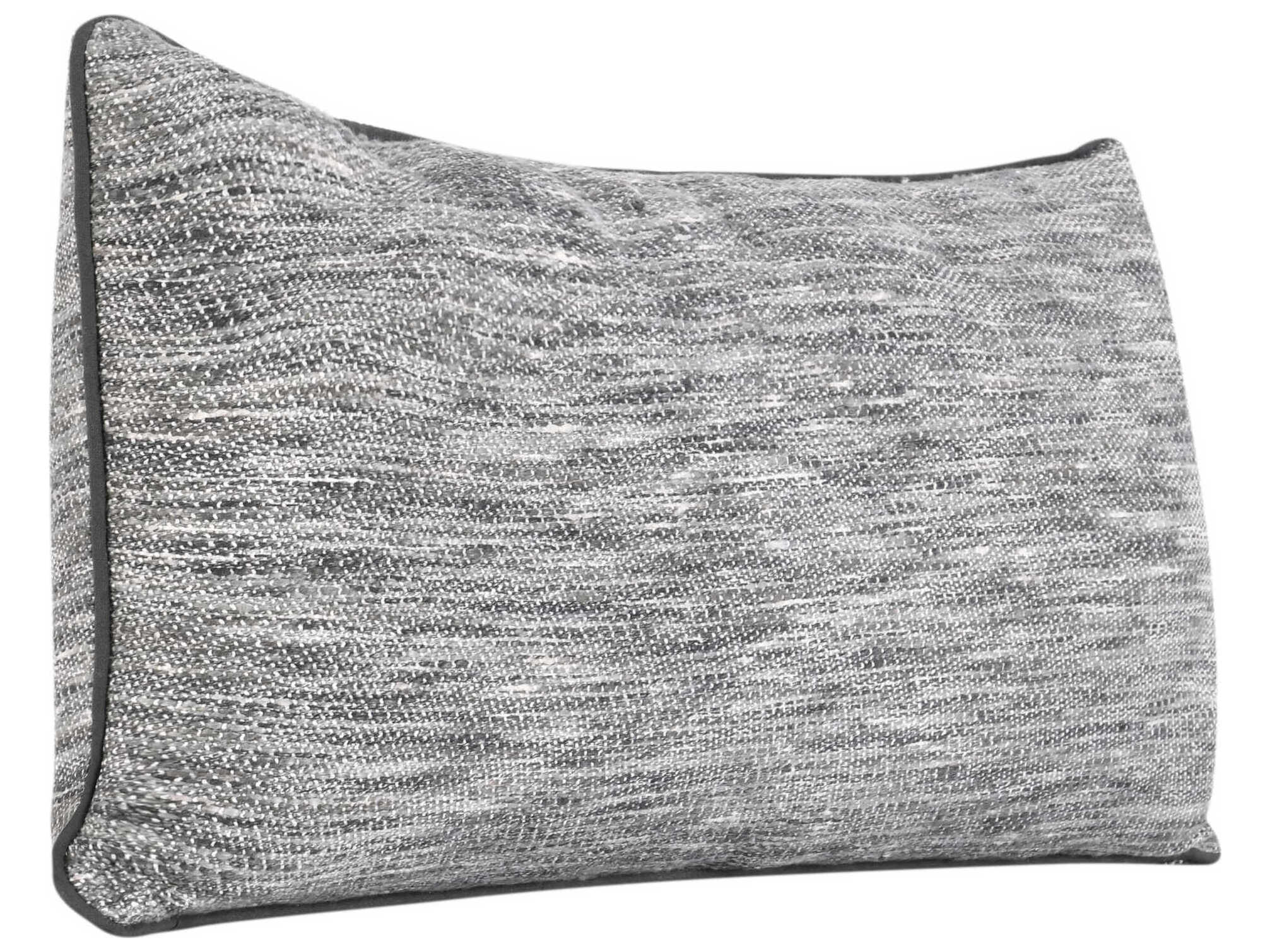 Villa by Classic Home Sharma Gray Throw Pillow