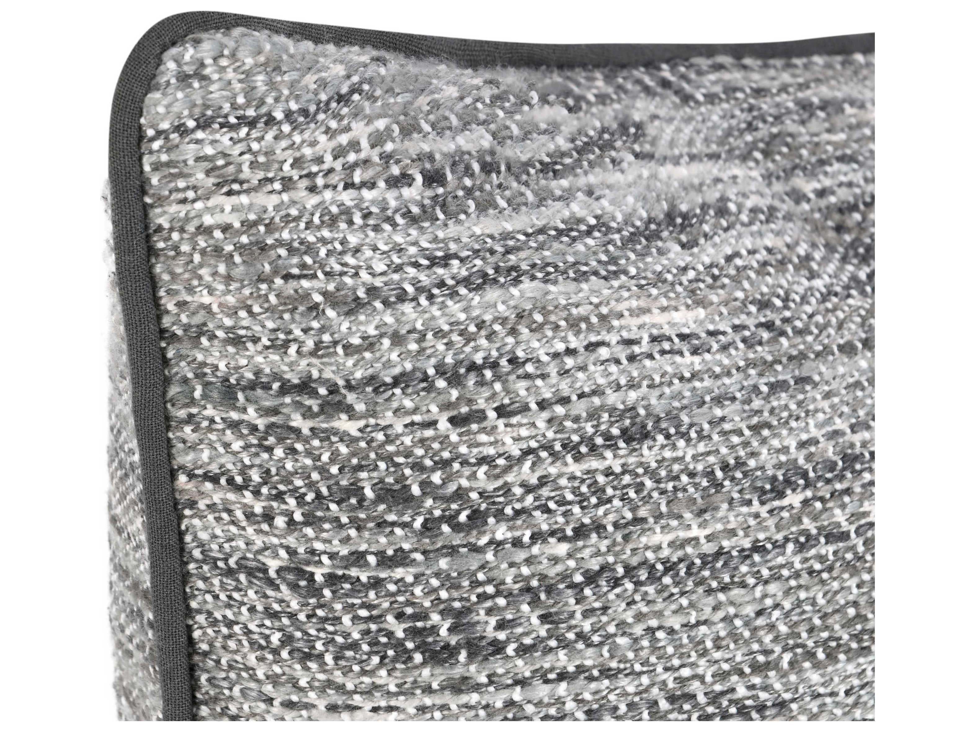 Villa by Classic Home Sharma Gray Throw Pillow