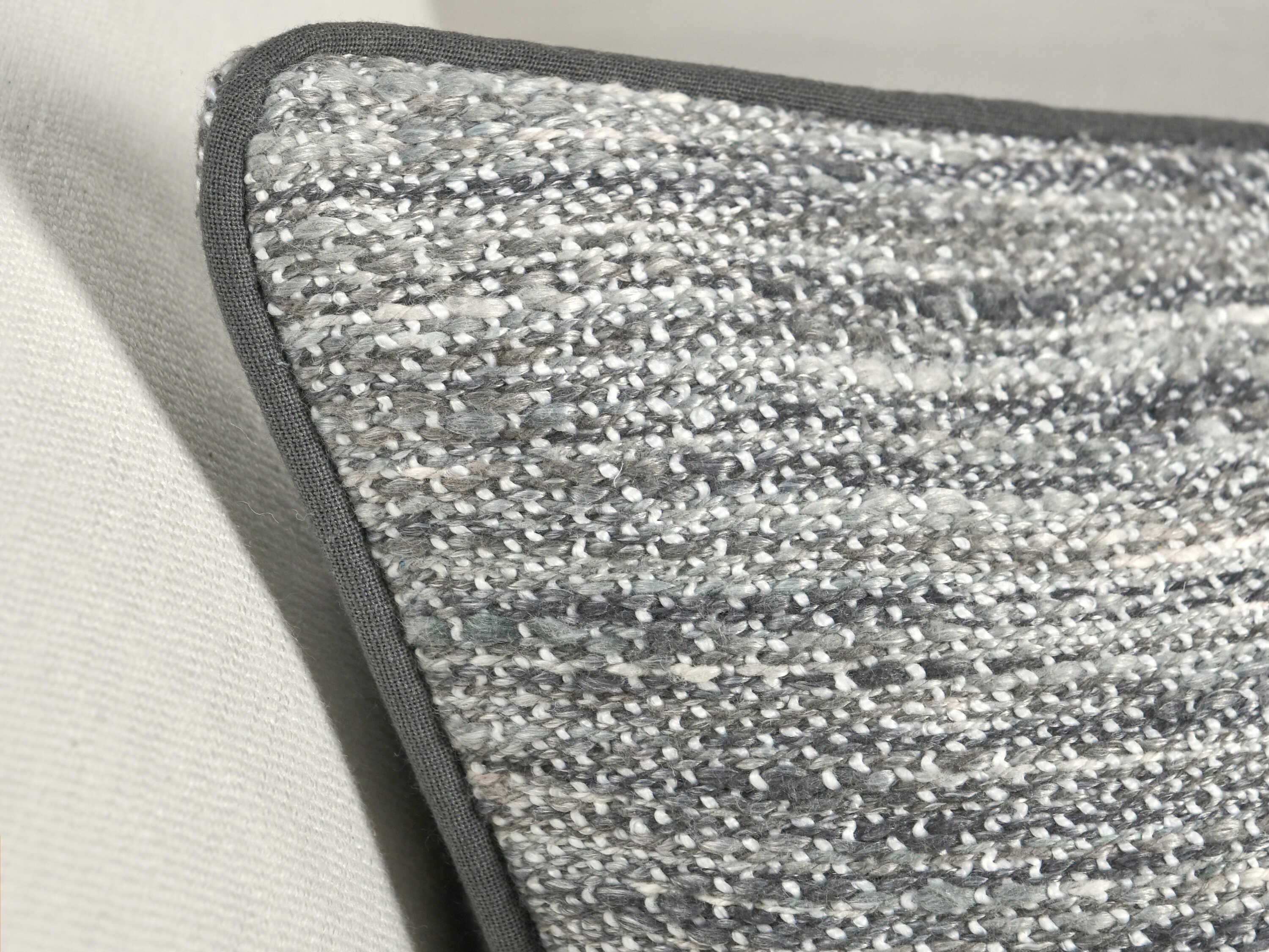 Villa by Classic Home Sharma Gray Throw Pillow