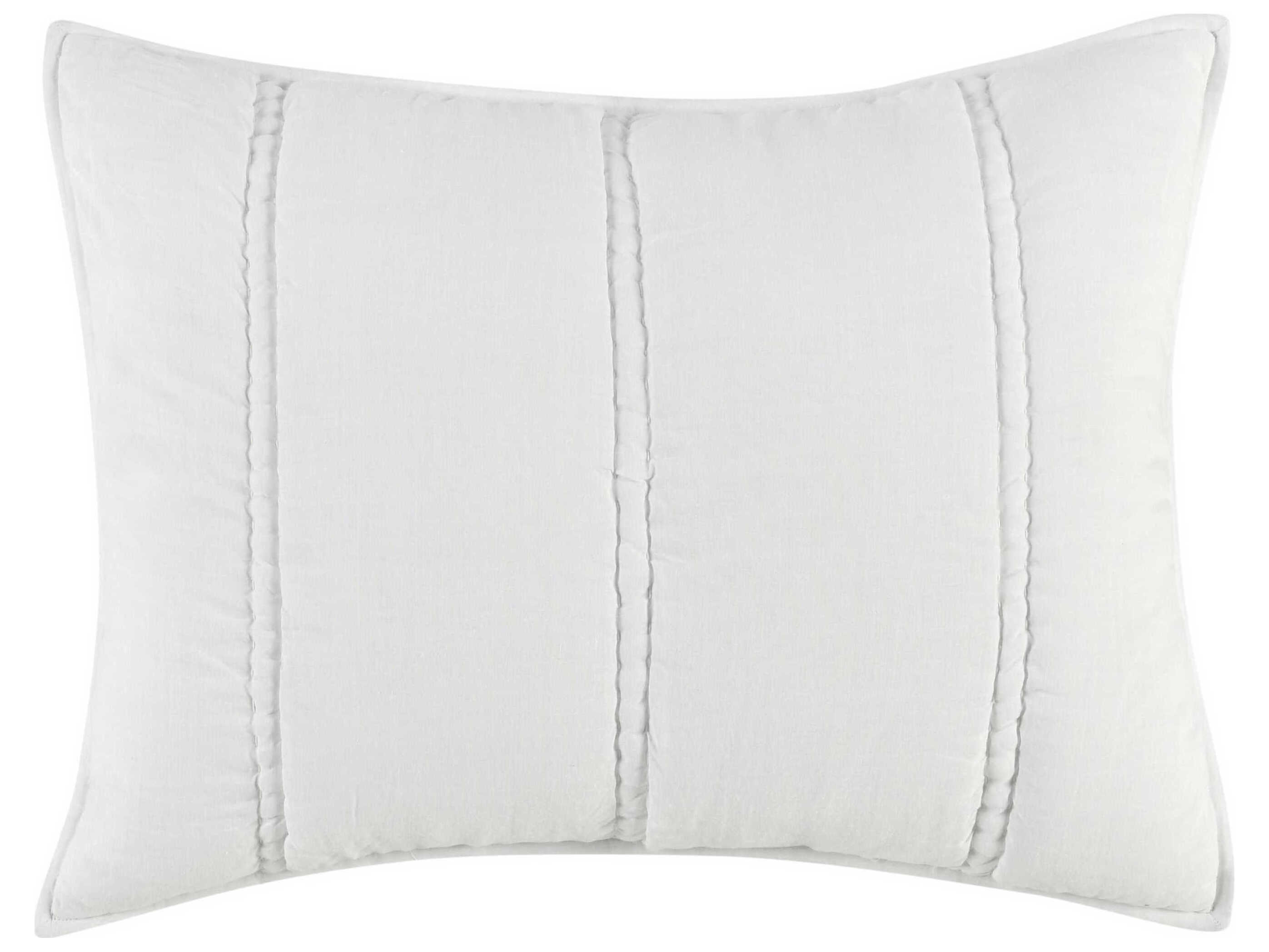 Villa by Classic Home Rowen White Standard Sham
